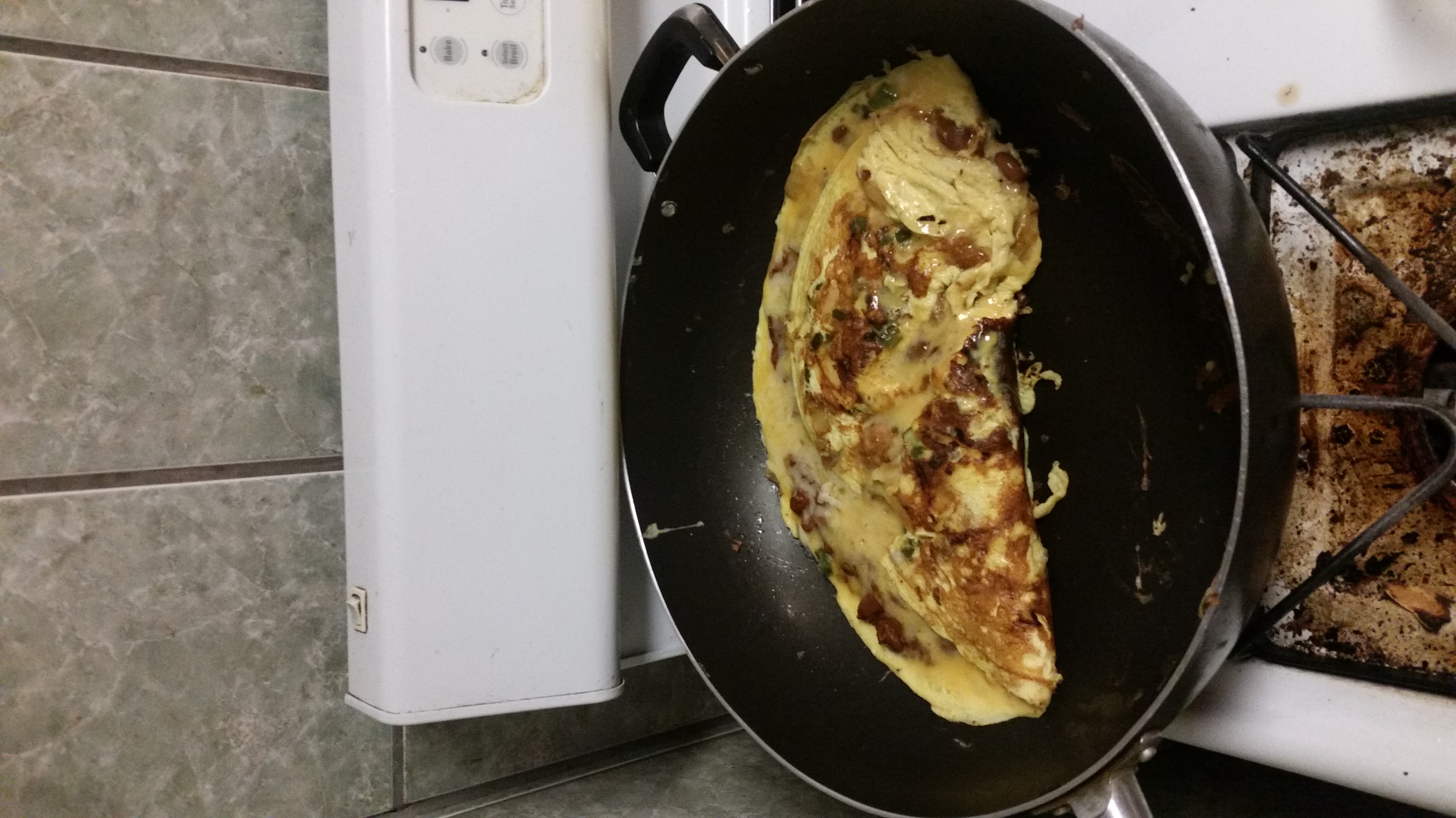 Dad's Chili Cheese Omelet - Image 2