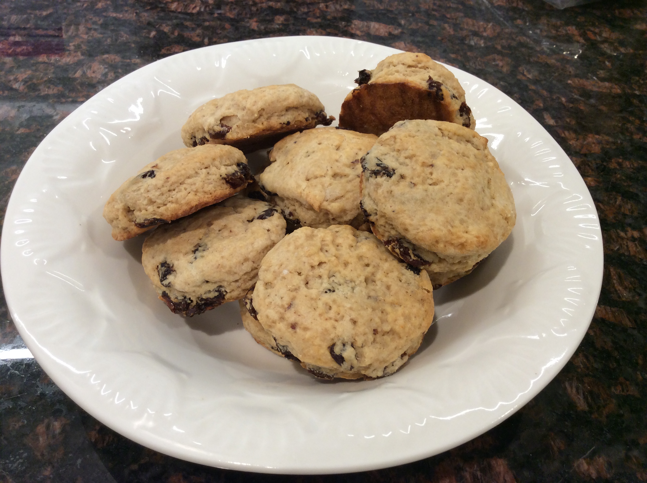 Yummy Raisin Tea Biscuits - No Sugar Added - Image 2