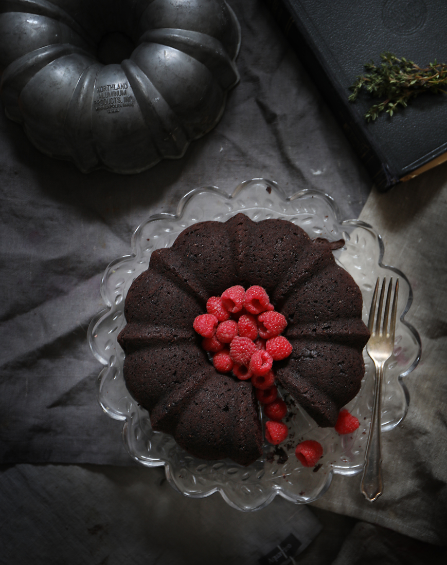 Eggless Chocolate Bundt Cake - Image 2