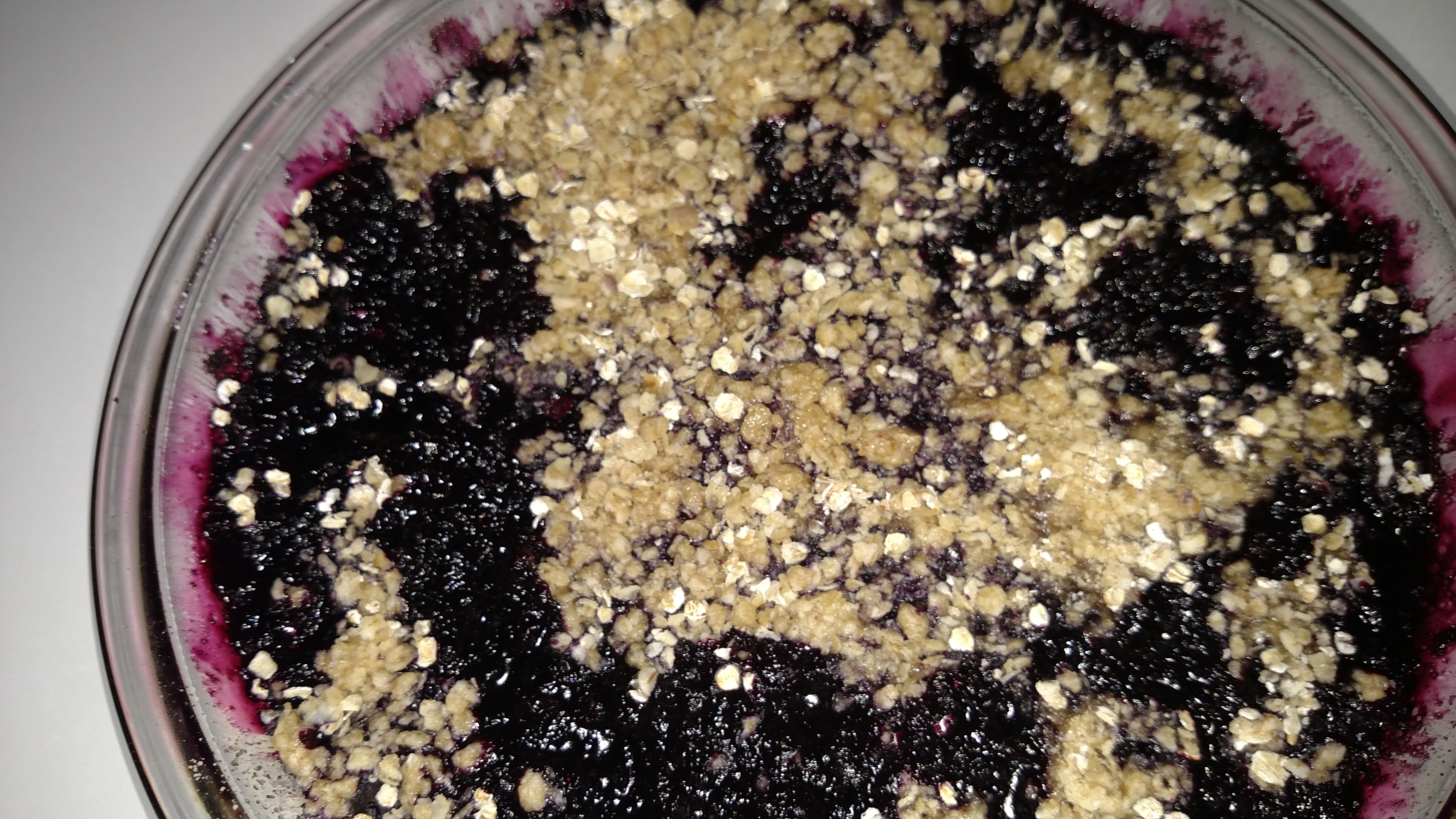 Microwave Blueberry Crumble - Image 2