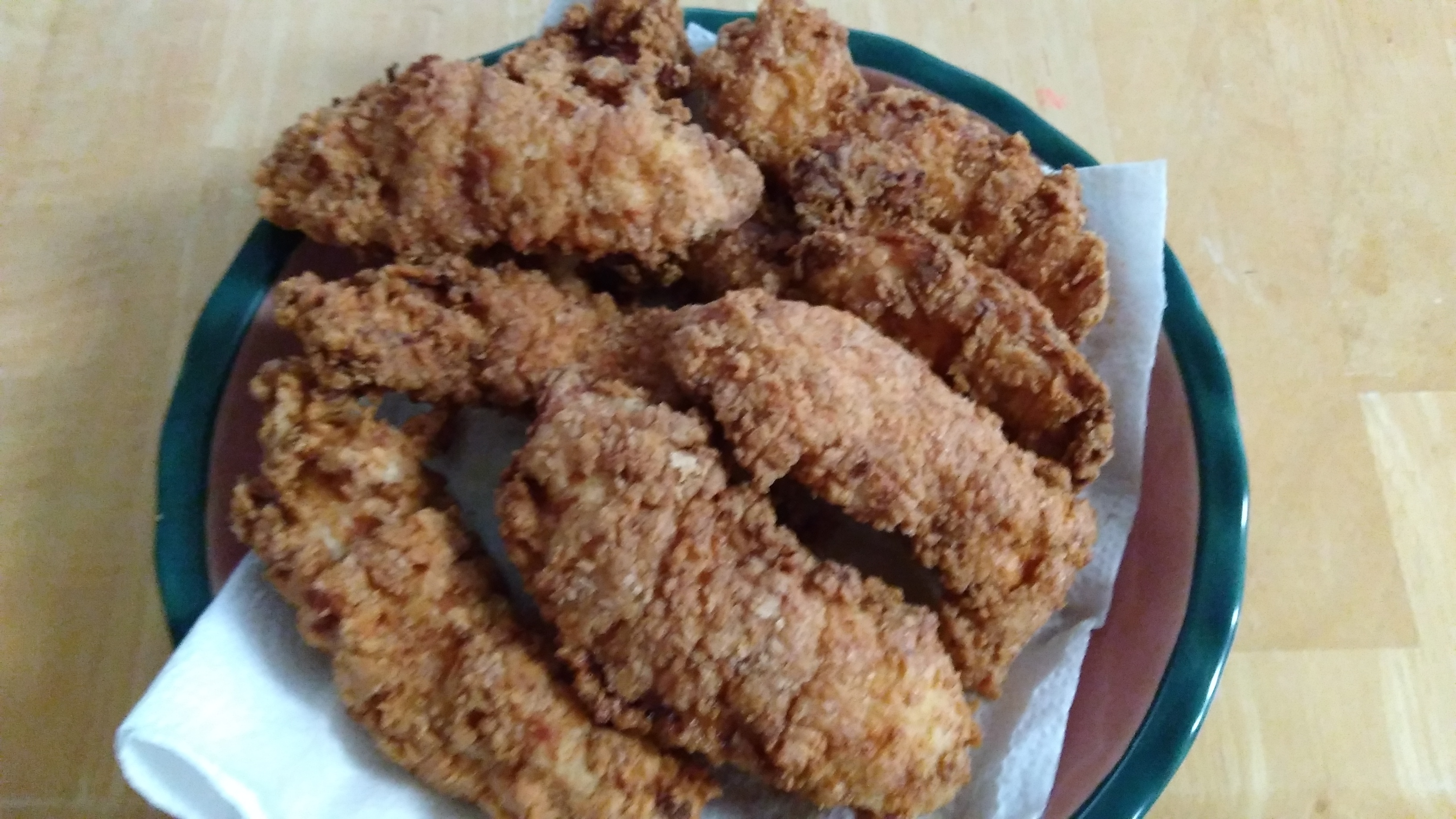 oven fried chicken cornstarch