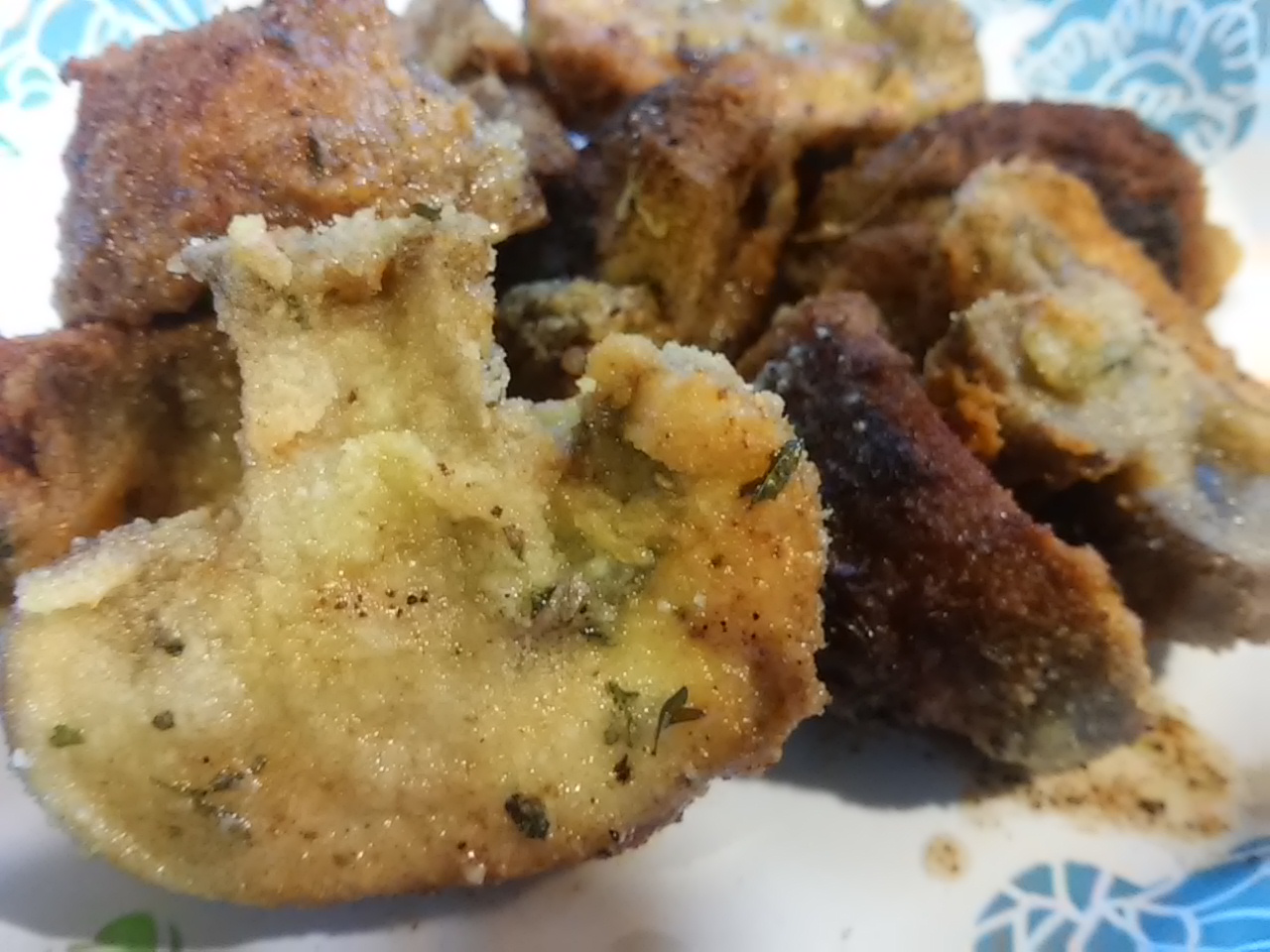 Golden Panfried Mushrooms - Image 3