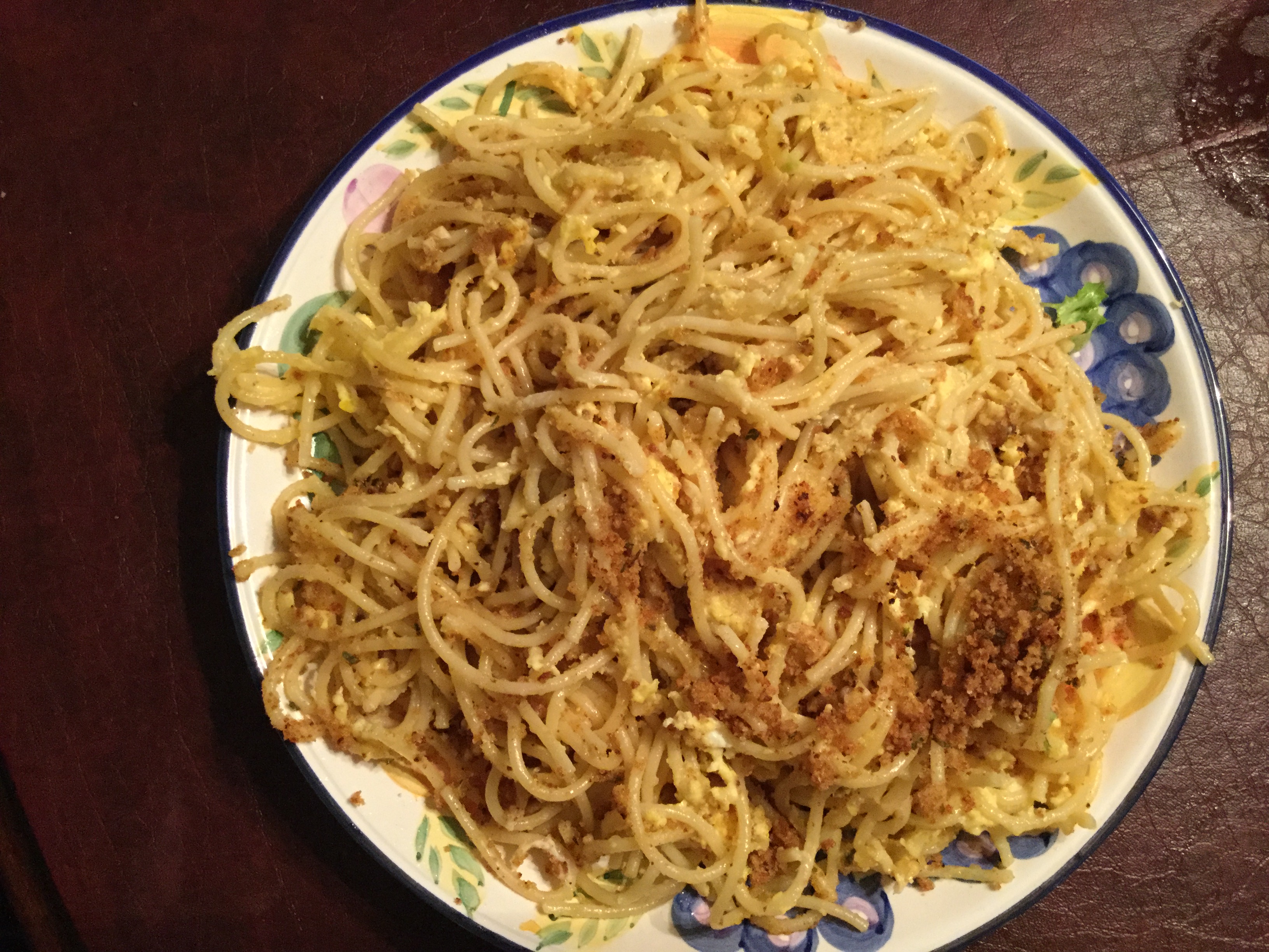 Nif's Baconless Pasta Carbonara With Breadcrumbs - Image 3