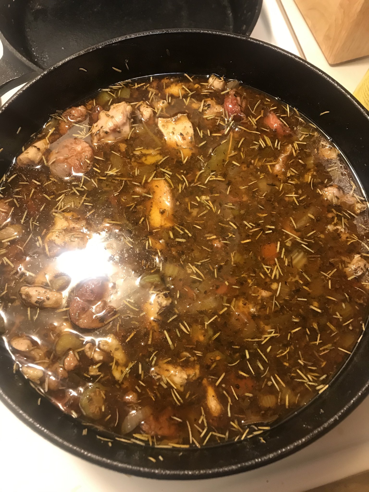 Okra Gumbo With Chicken &amp; Andouille Sausage
