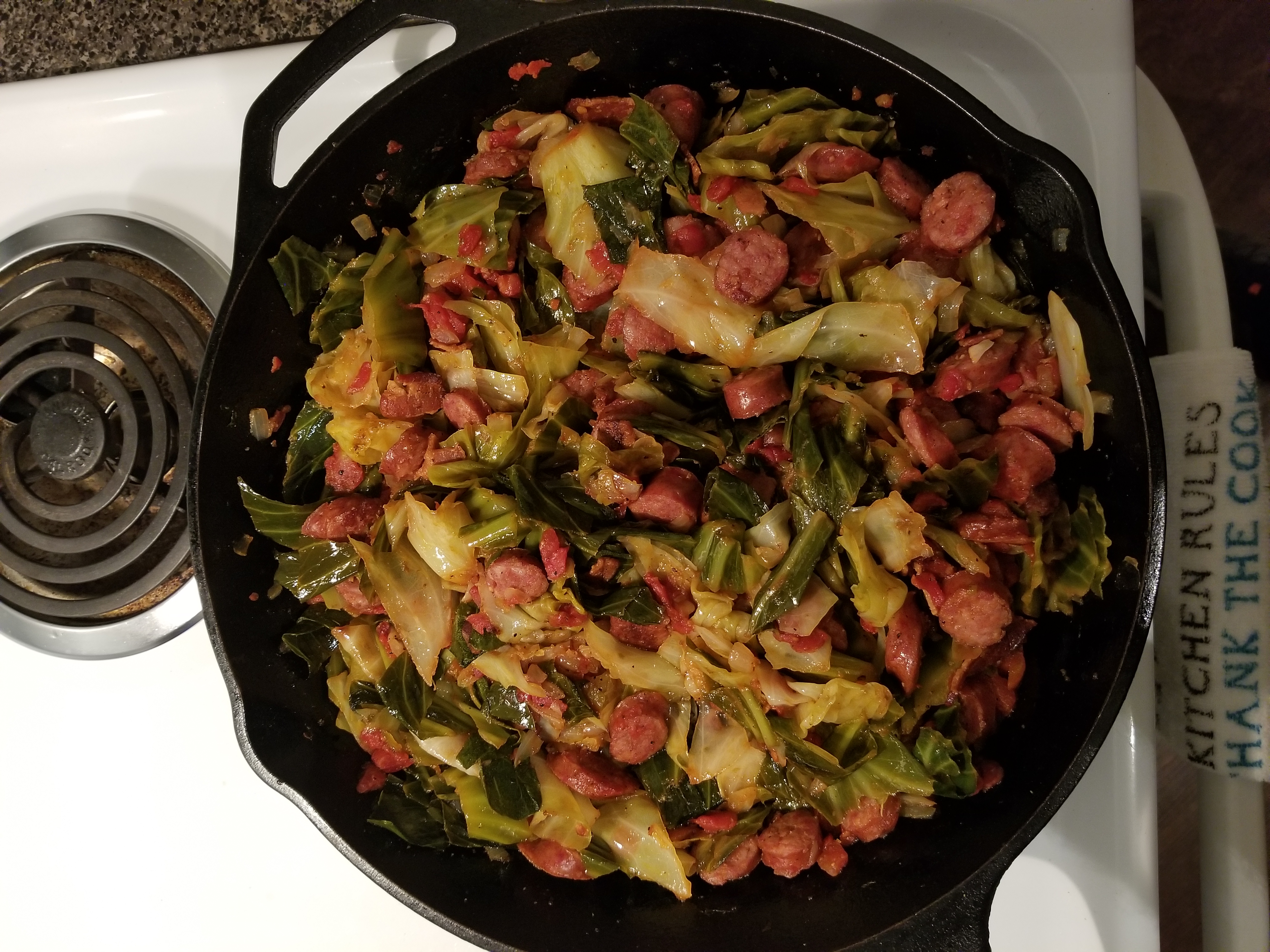 Southern Fried Cabbage With Sausage - Image 5