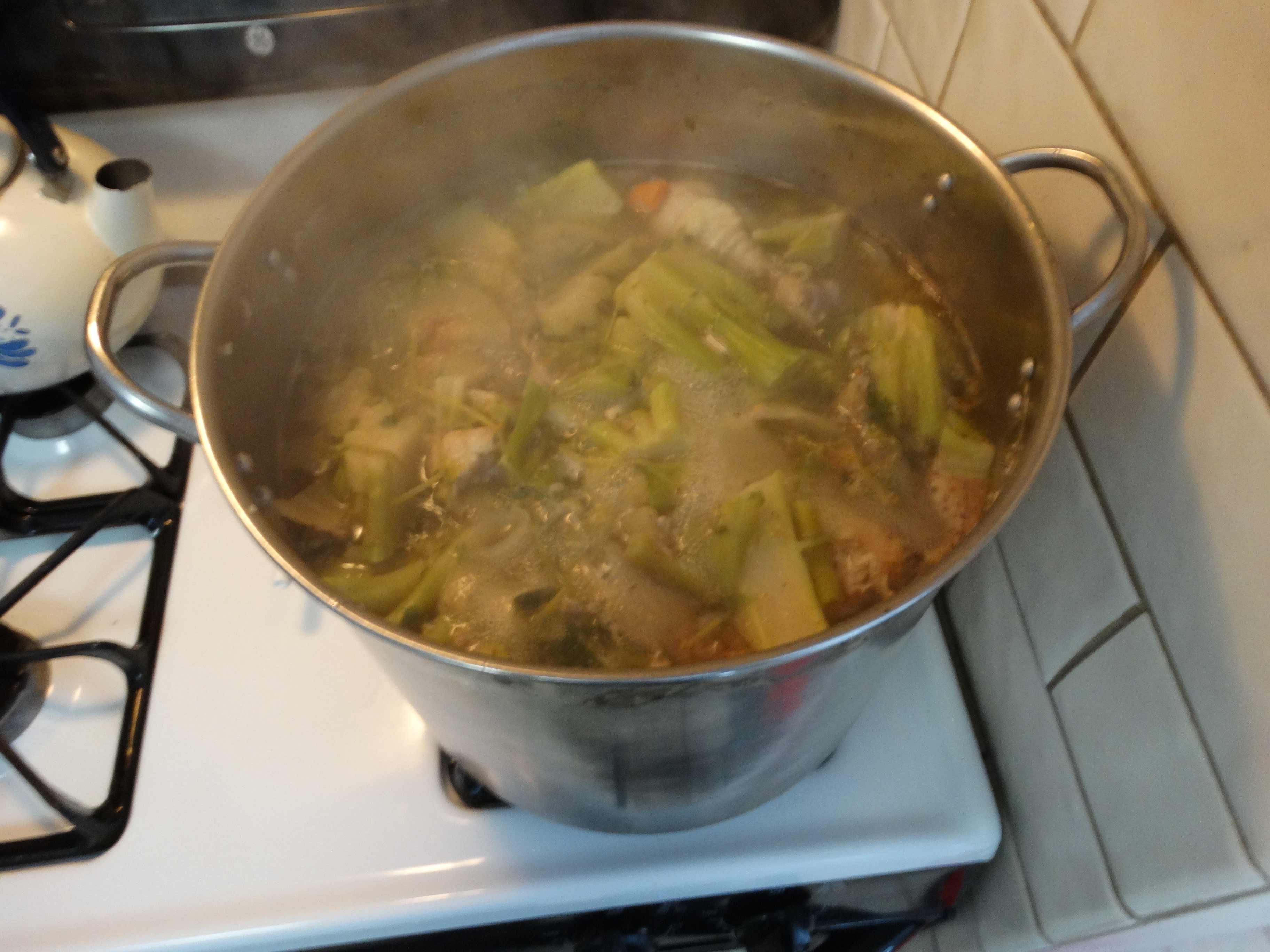 Grandma's Homemade Chicken Noodle Soup (Stovetop or Pressure