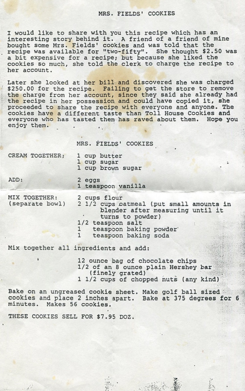 Authentic Mrs. Fields Chocolate Chip Cookies - Image 2