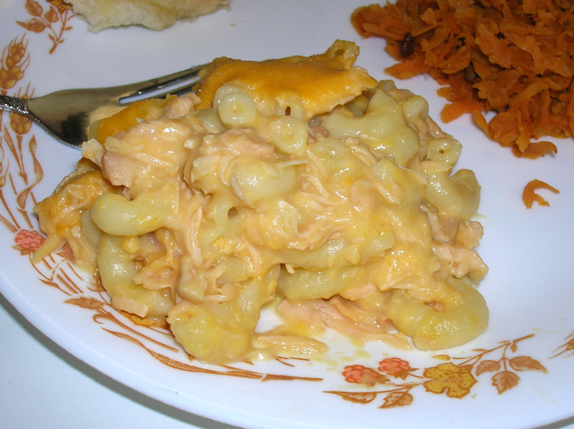 CHICKEN MACARONI BAKE