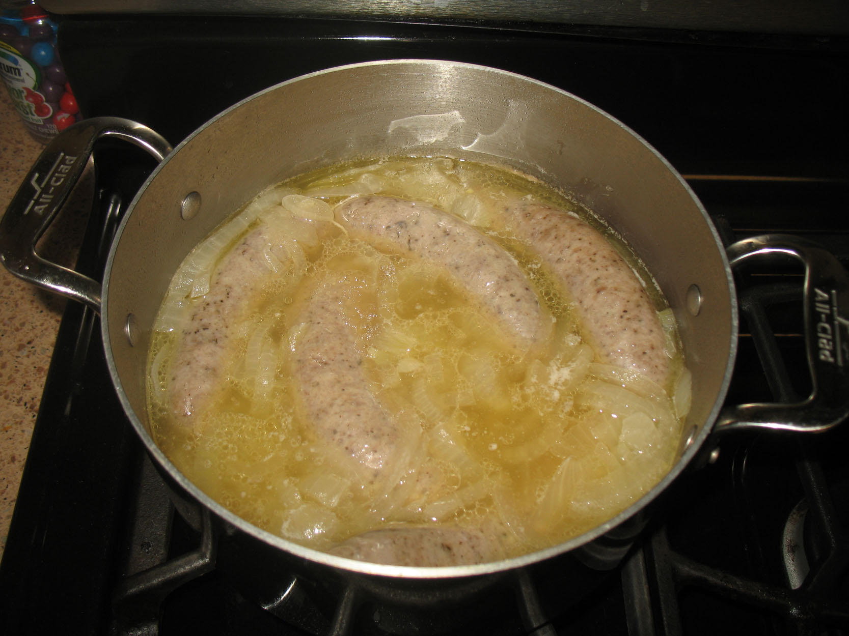 BEER BRATWURST BEER BRATWURST