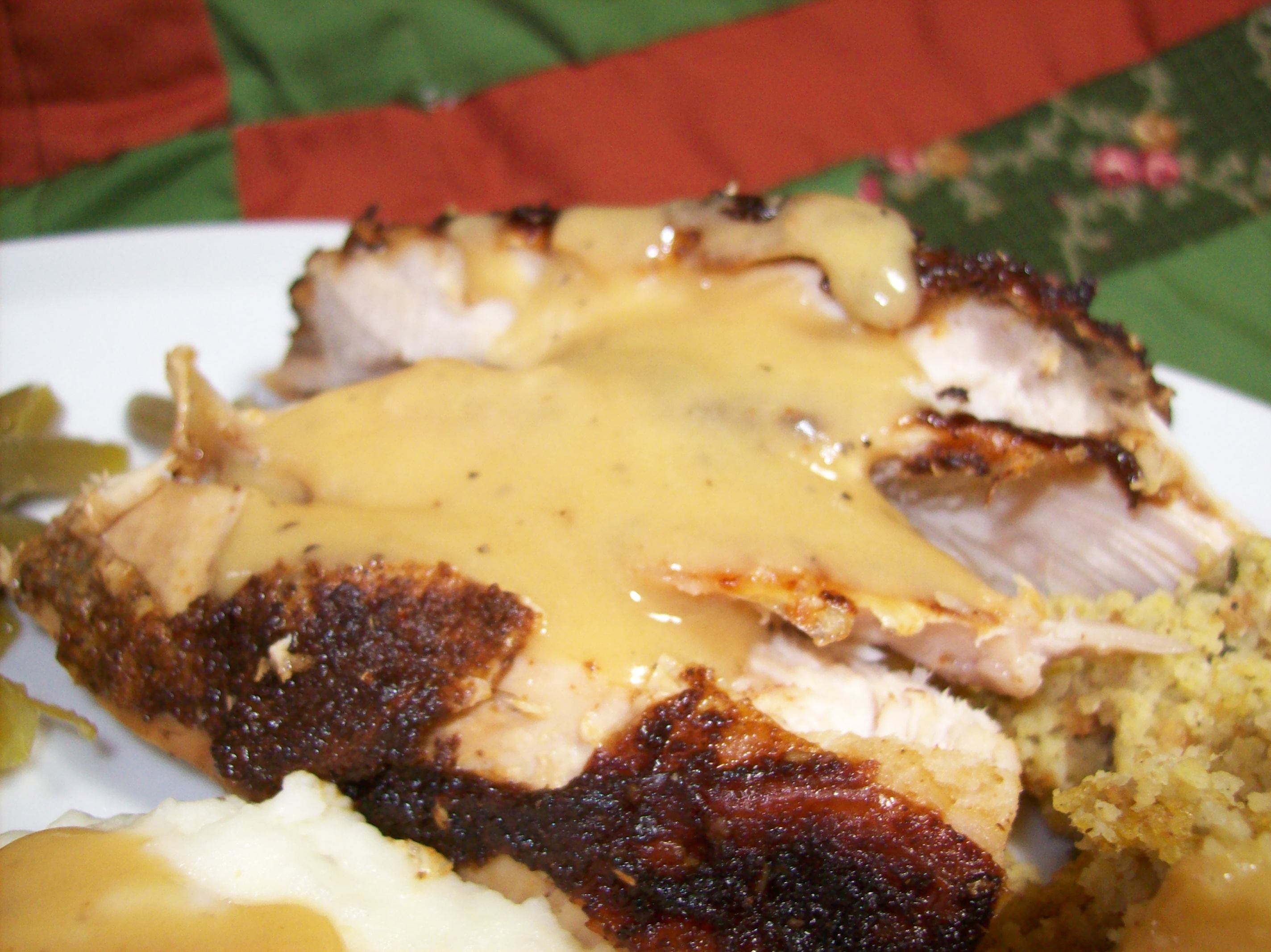 ROASTED TURKEY BREAST WITH ZESTY DRY RUB