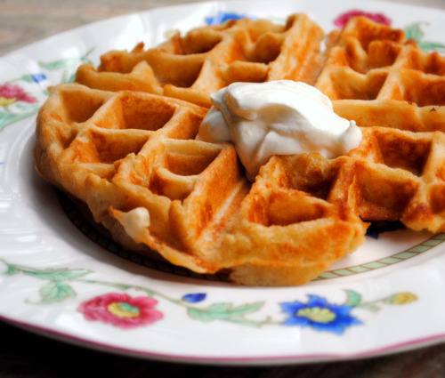 Homemade Gingerbread Waffles • Bread Booze Bacon