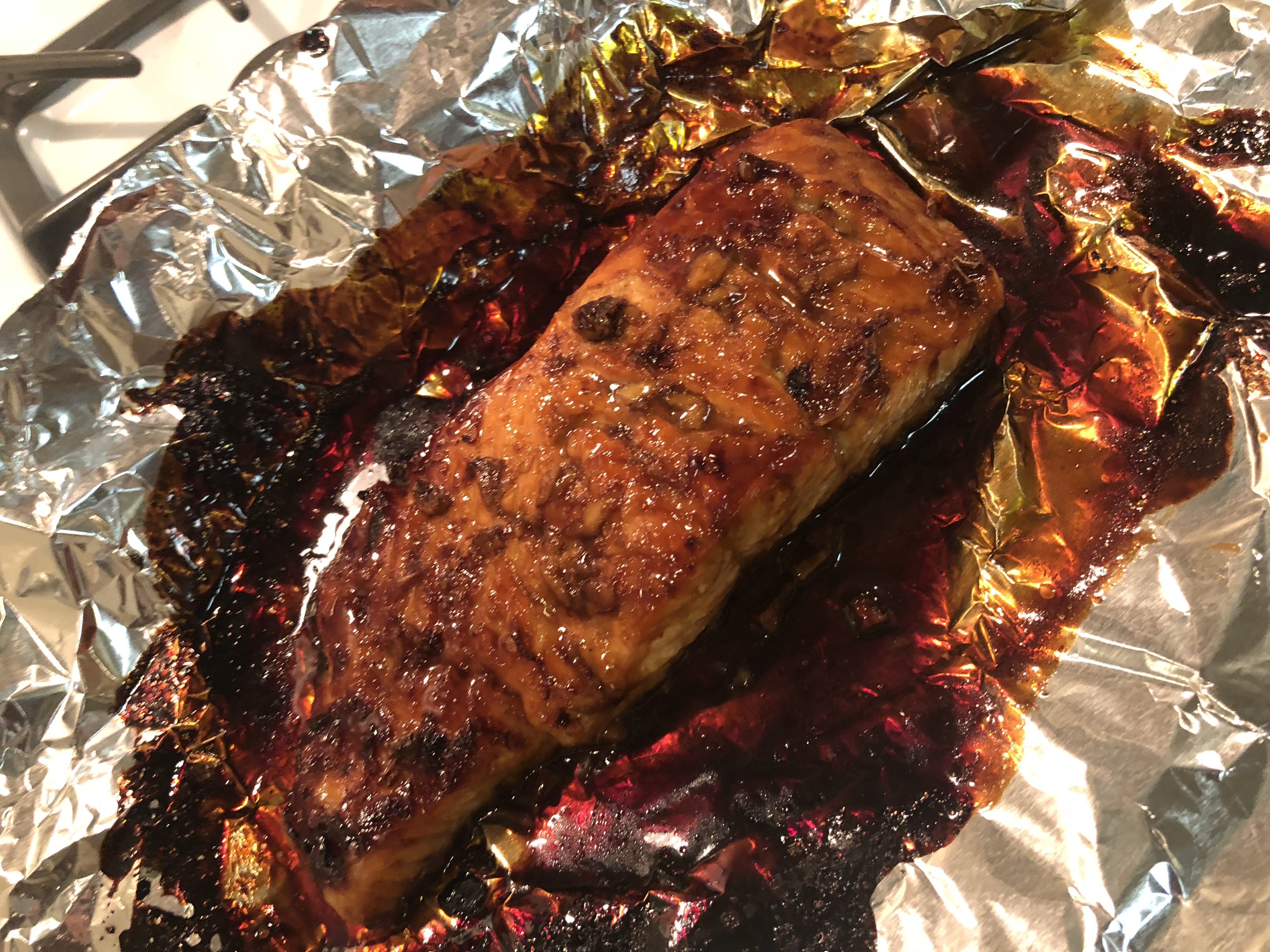 BALSAMIC MAPLE GLAZE SALMON