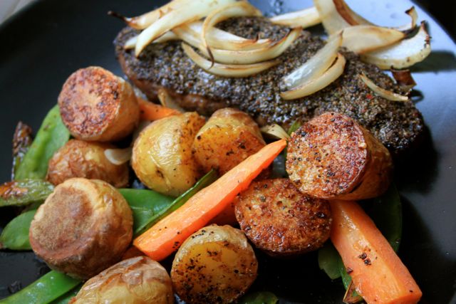 CRISPY BAKED POTATOES