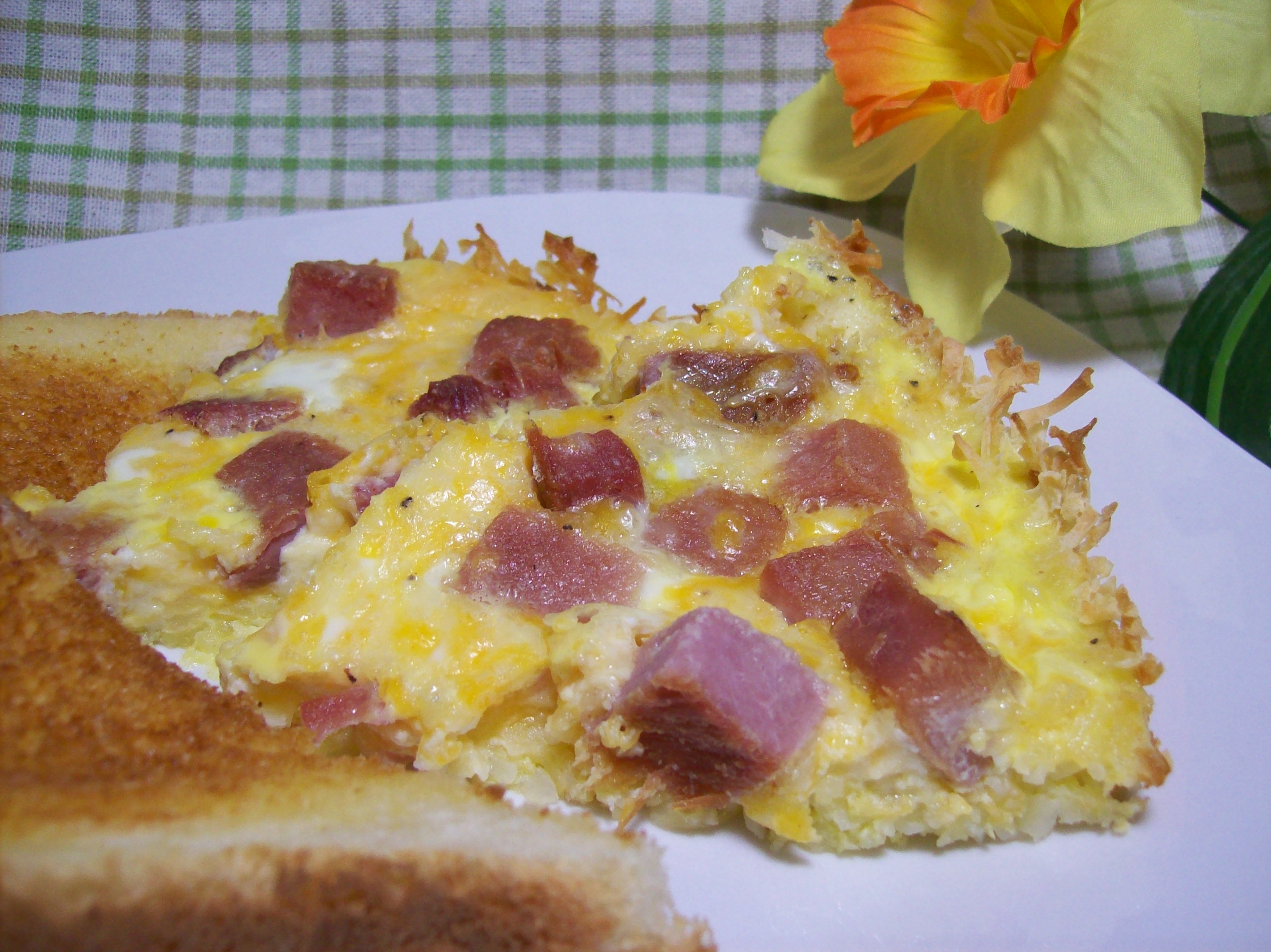 HASH BROWNS QUICHE