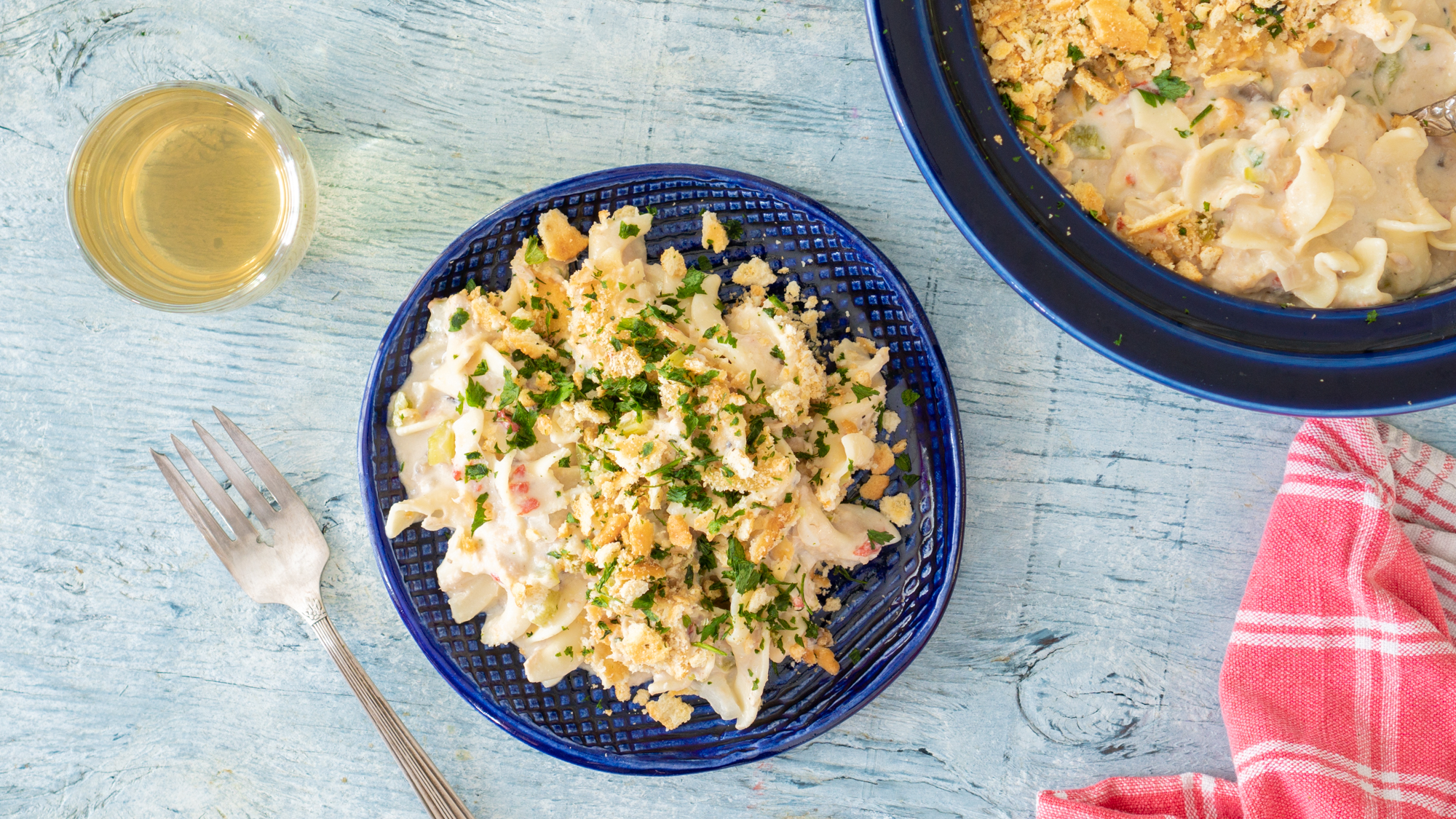 KITTENCAL'S EASY TUNA OR CHICKEN NOODLE CASSEROLE