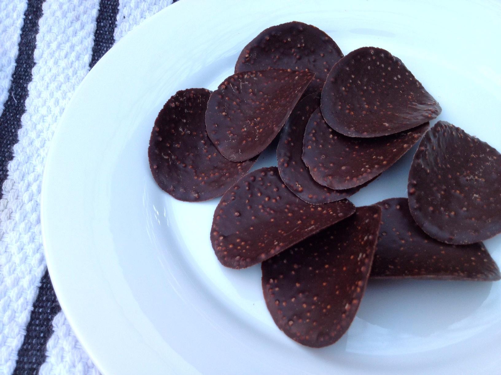 CHOCOLATE COVERED POTATO CHIPS