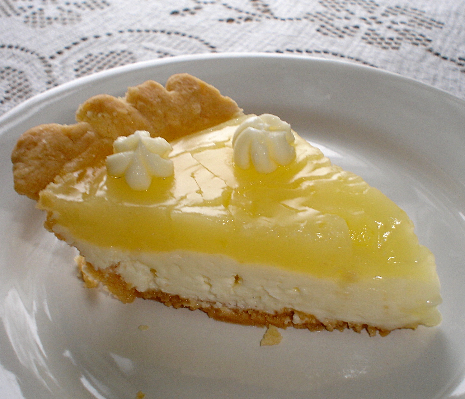 KITTENCAL'S LEMON CREAM CHEESE PIE