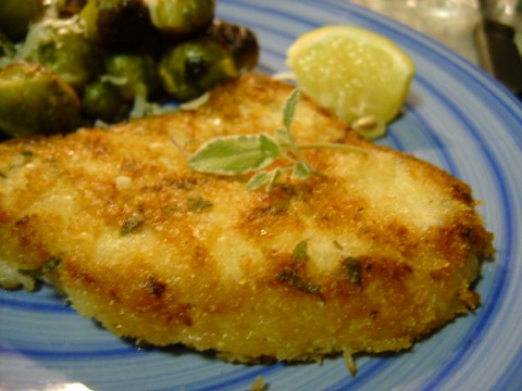 PANKO-CRUSTED MUSTARD PORK CUTLETS