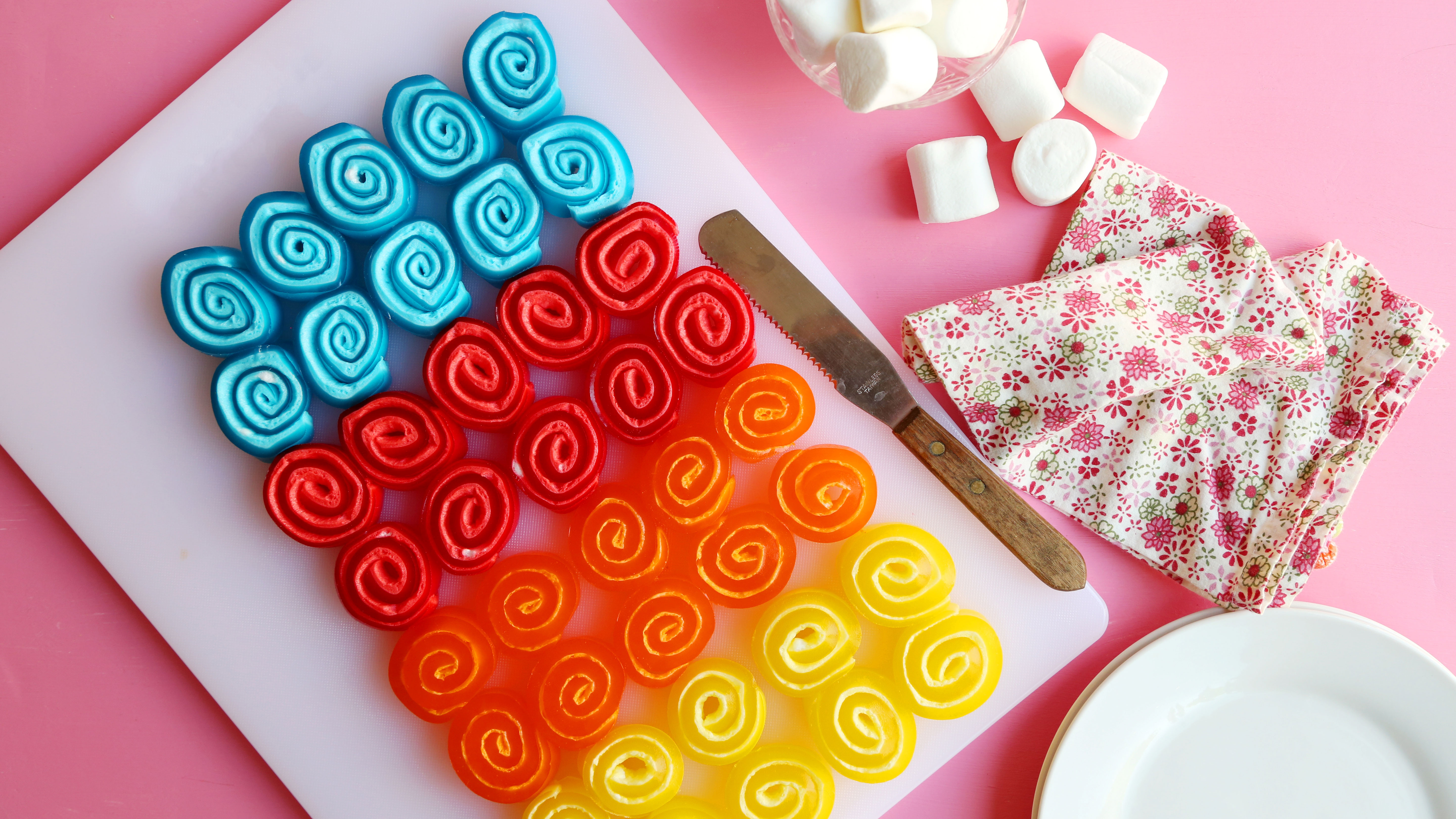 Jello Pinwheels