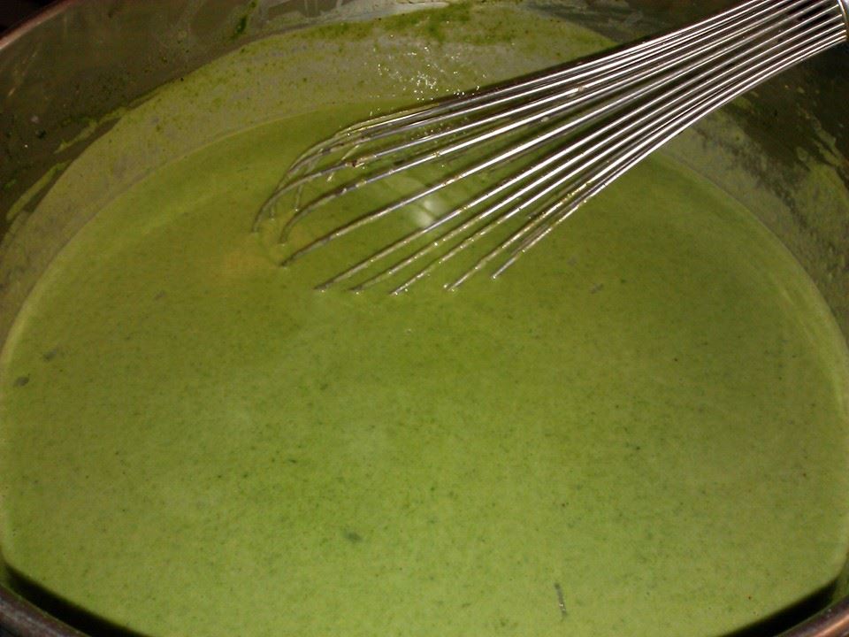♥ Recipe EASY HOMEMADE CREAM OF SPINACH SOUP