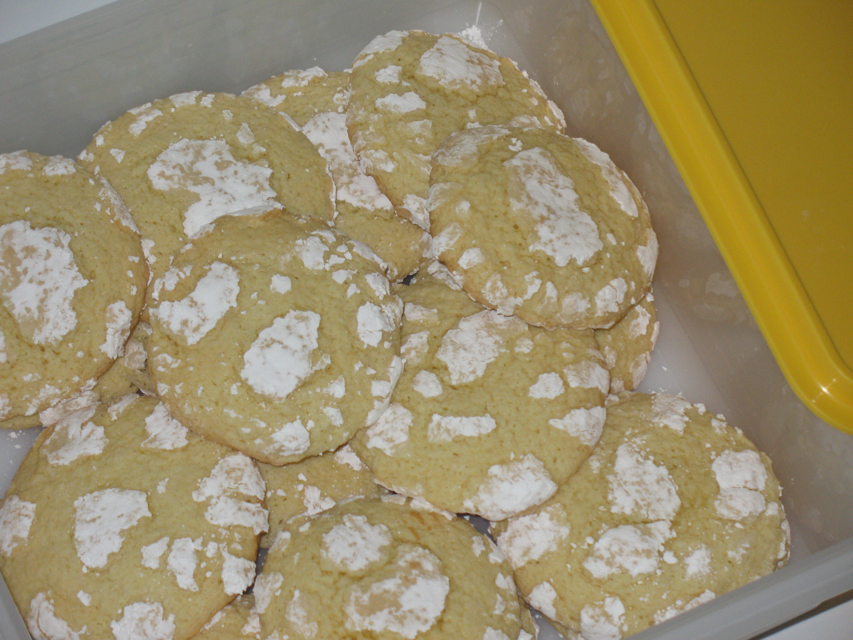 ✺ Healty LEMON LUSCIOUS SNOW CAP COOKIES