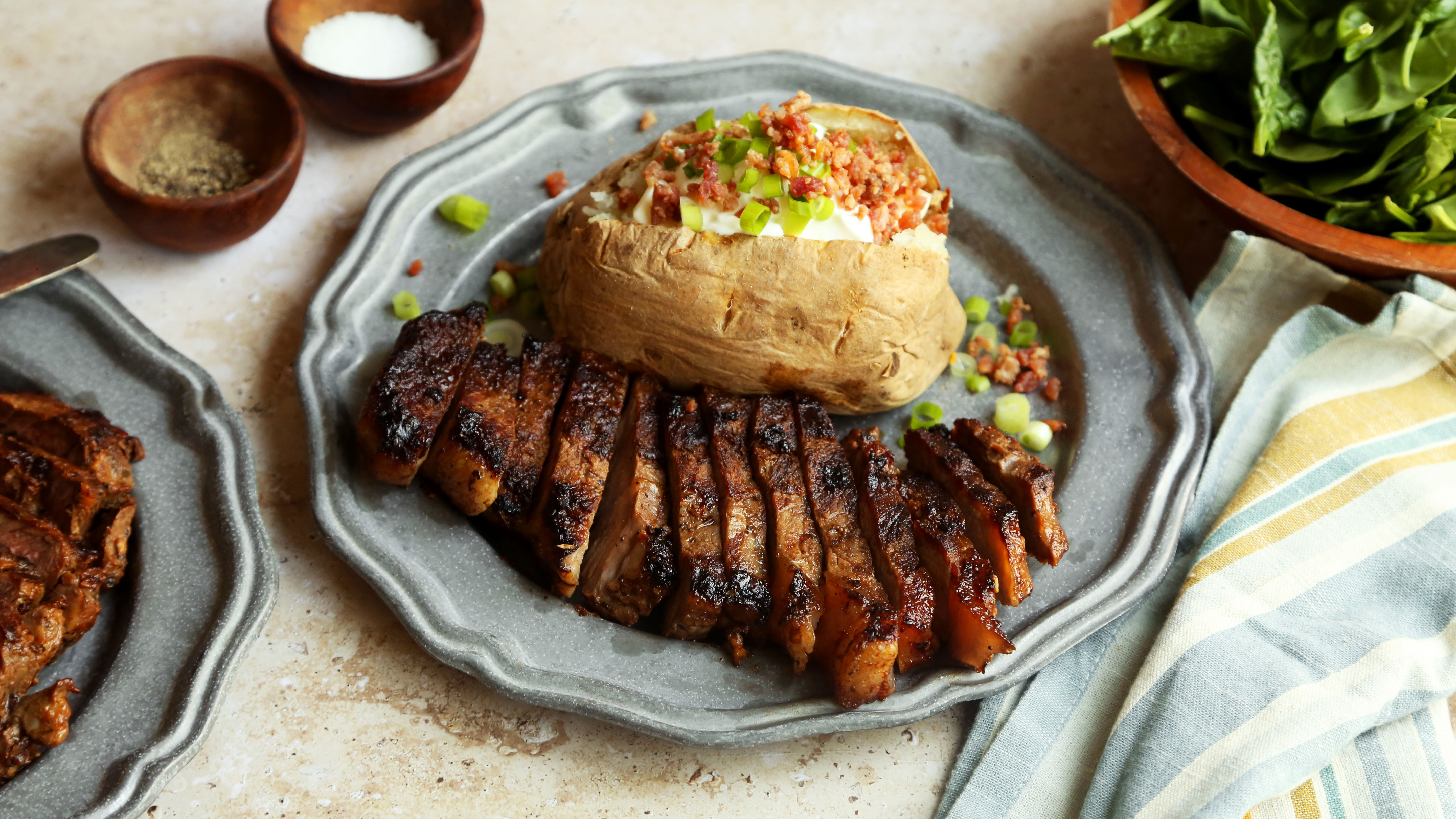 Grilled Steaks (Indoors) Recipe 