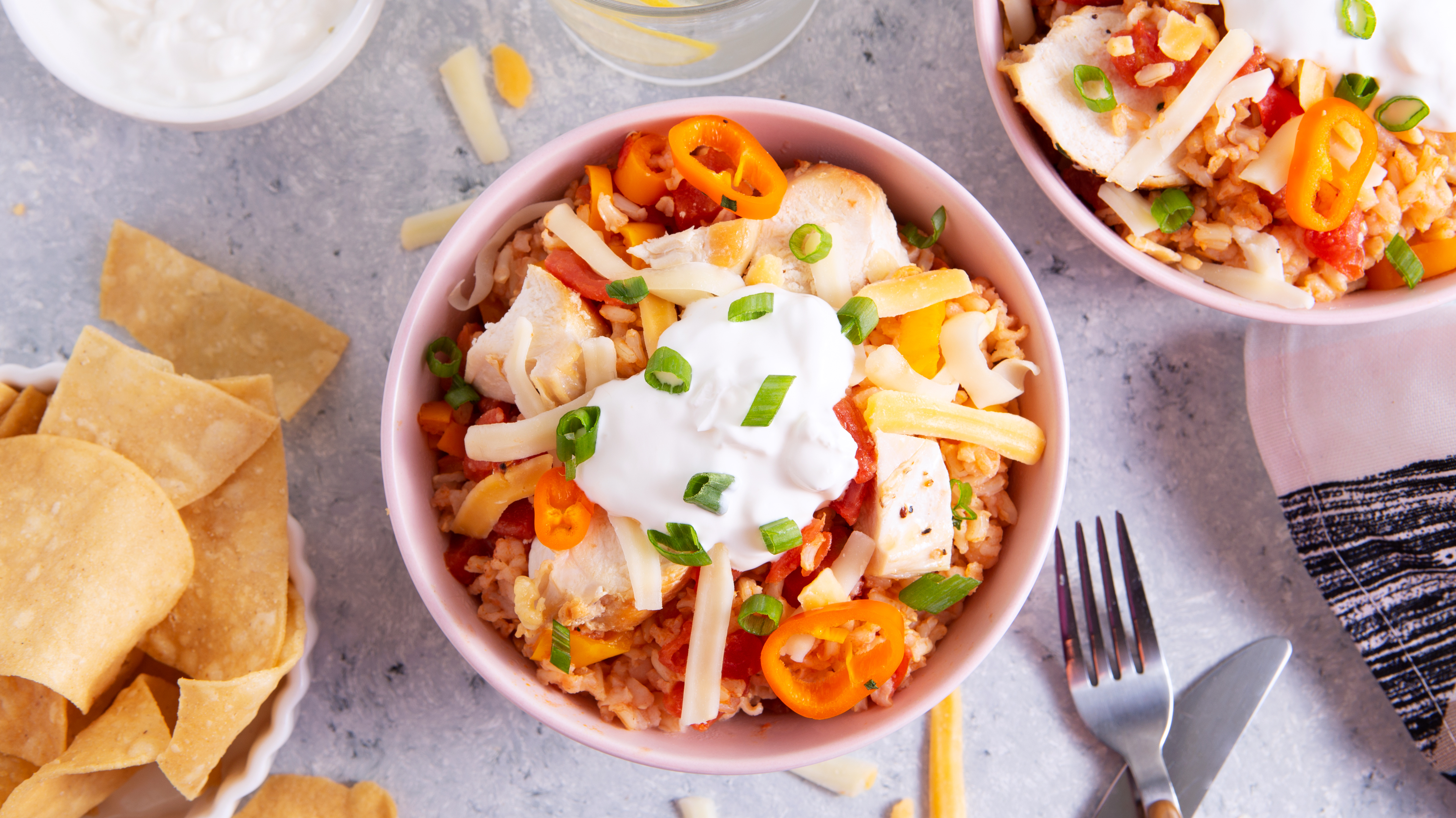 Fiesta Chicken With Barley & Brown Rice