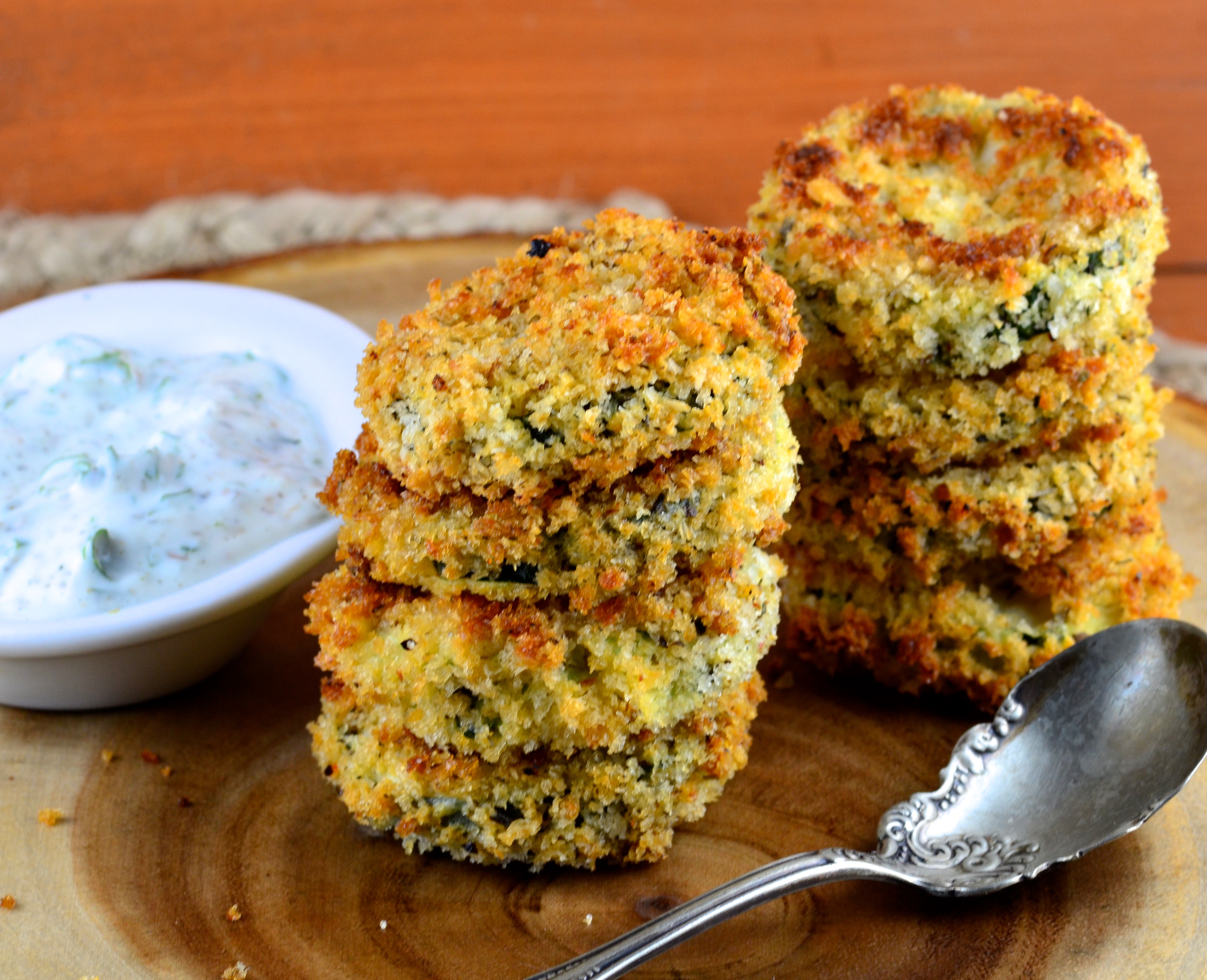 OVEN FRIED ZUCCHINI CHIPS