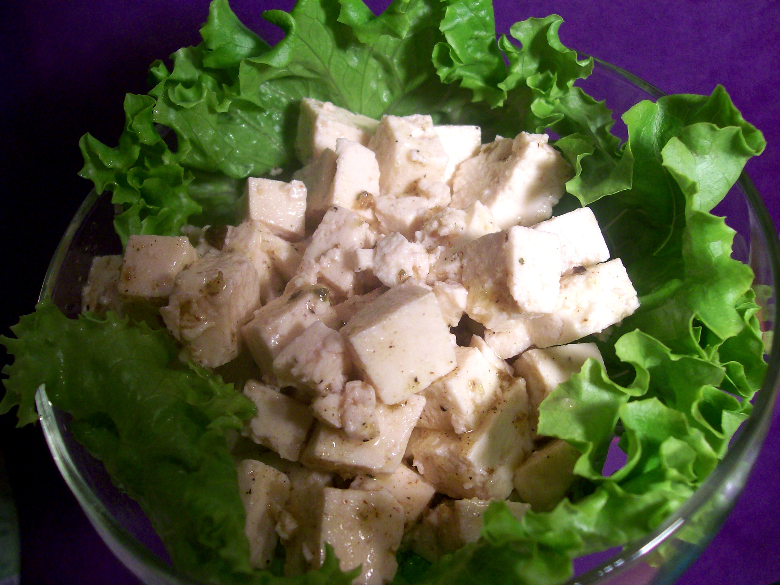 MOCK FETA CHEESE ( VEGAN SUBSTITUTE )