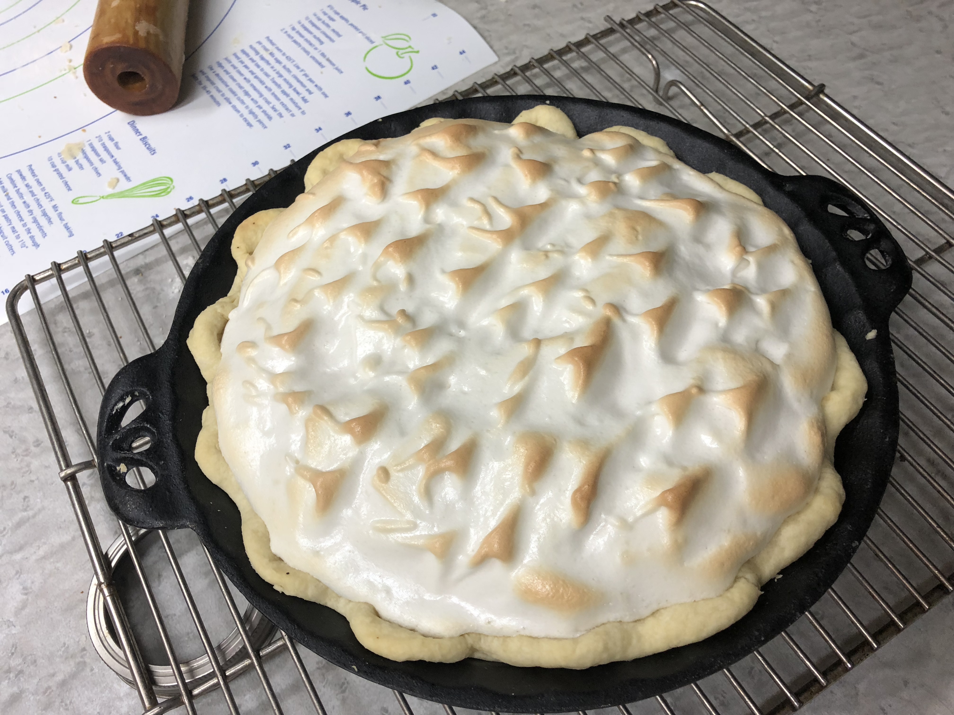 NO WEEP, NO SHRINK MERINGUE NO WEEP, NO SHRINK MERINGUE