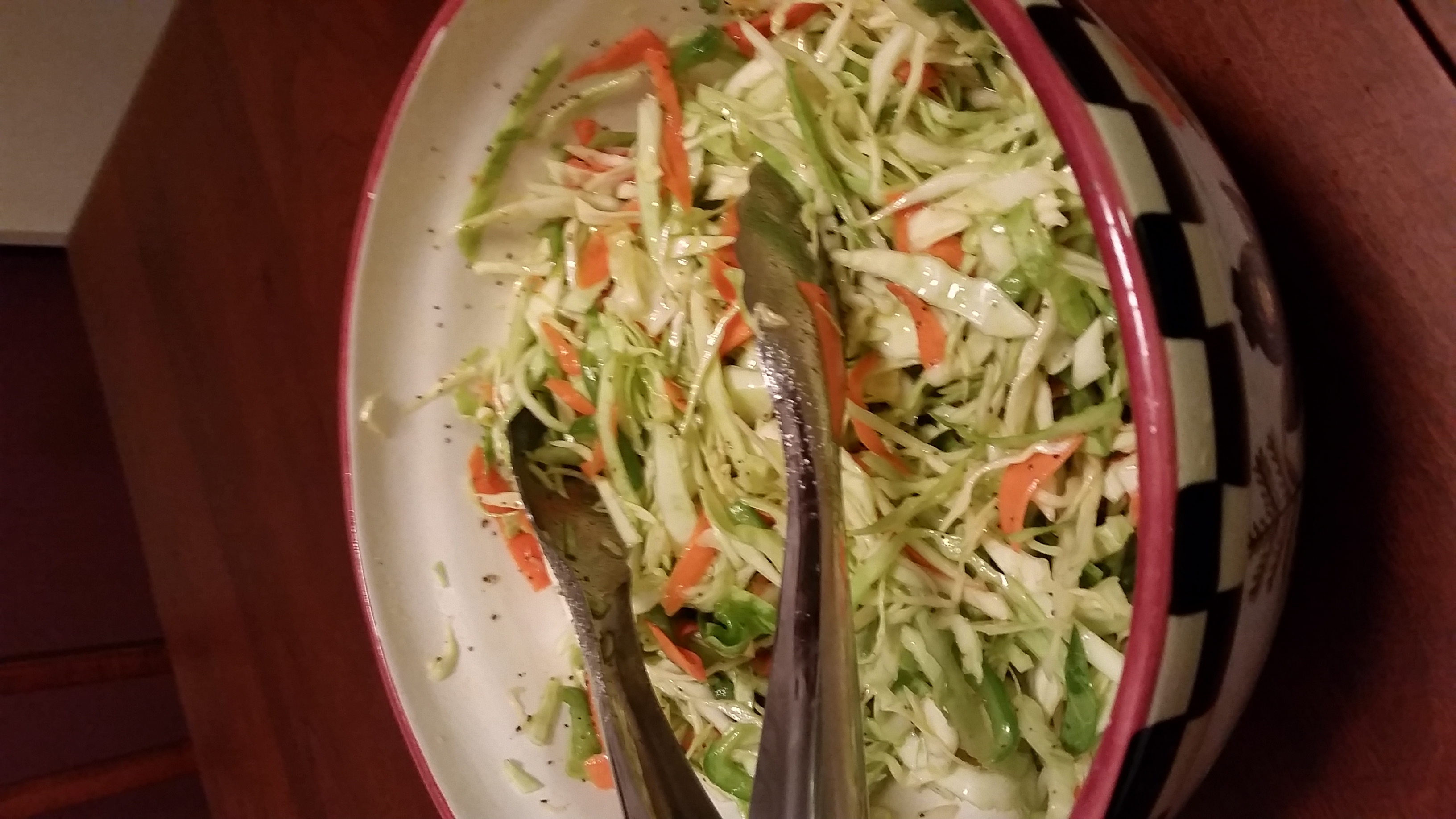 KITTENCAL'S MARINATED OIL AND VINEGAR COLESLAW