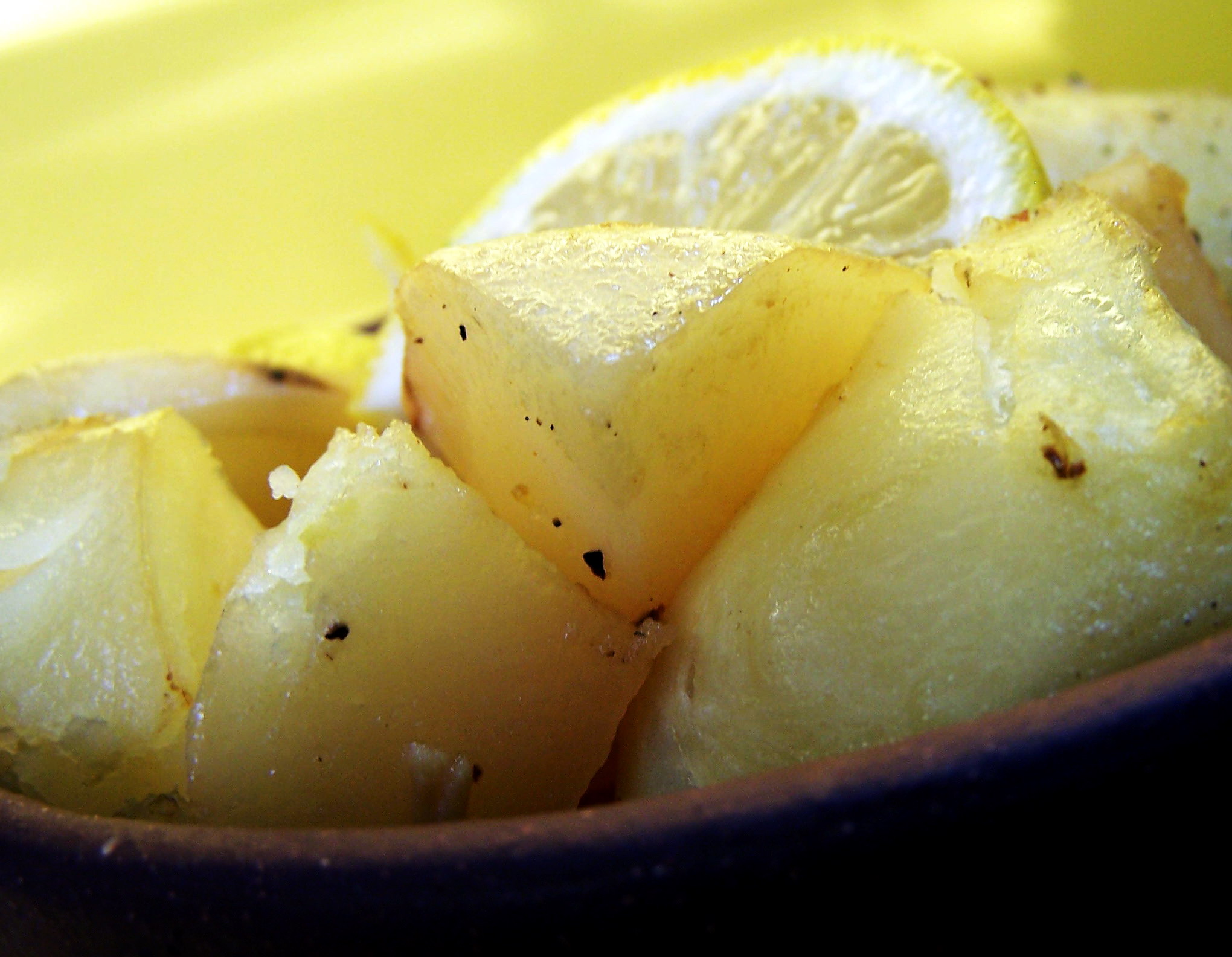 LEMON ROAST POTATOES