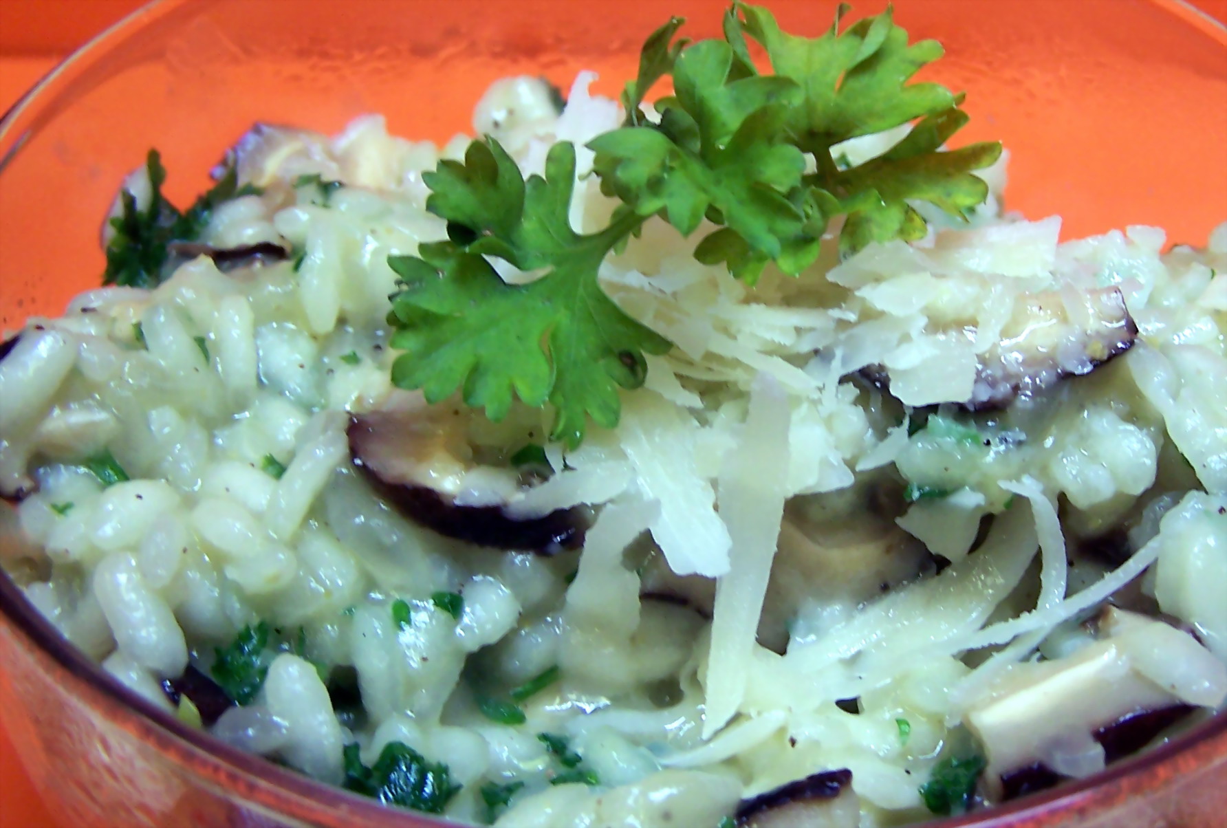 GARLIC MUSHROOM RISOTTO