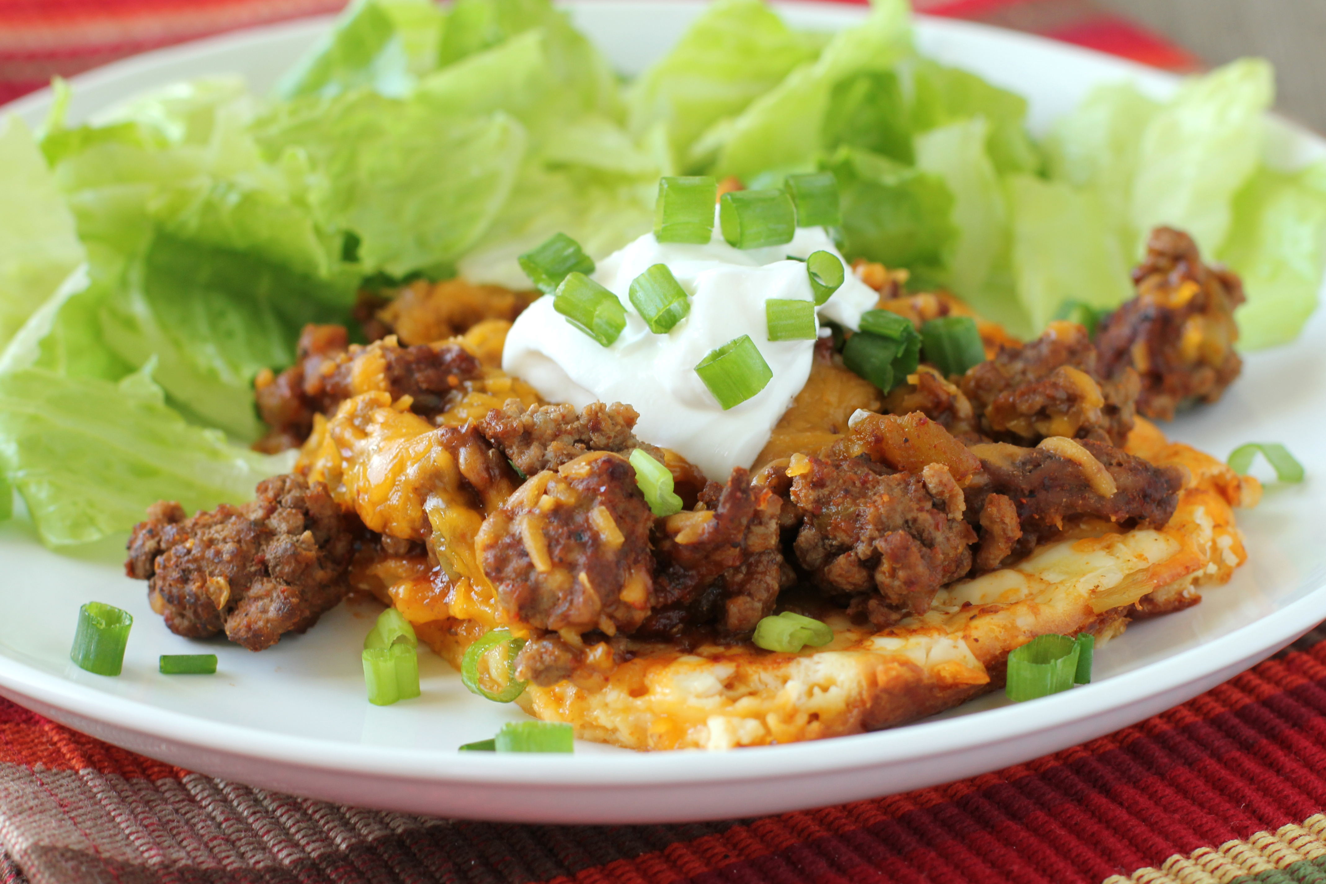 LOW CARB TACO BAKE