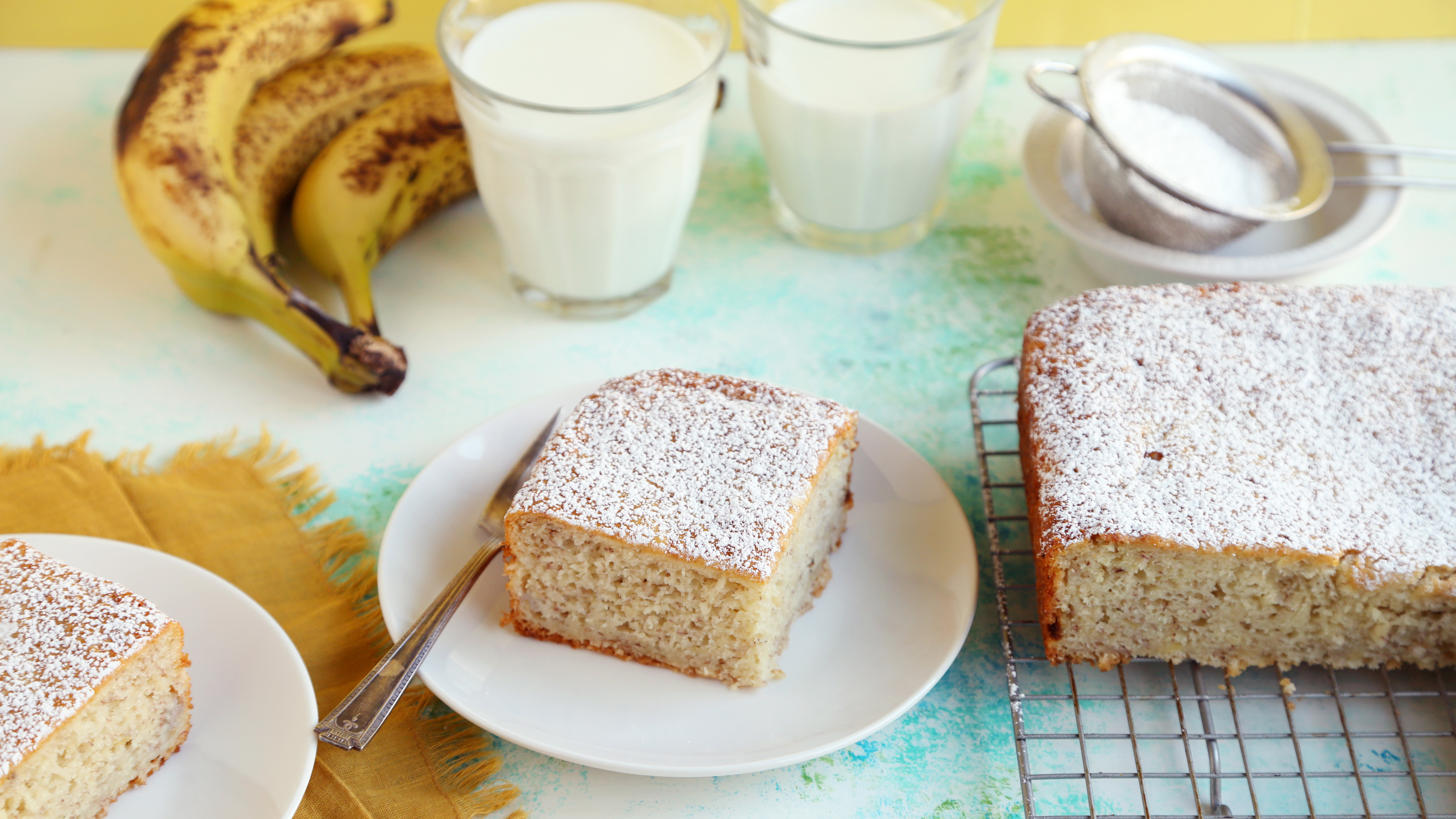 Banana Cake with Cream Cheese Frosting | Best Banana Cake Recipe
