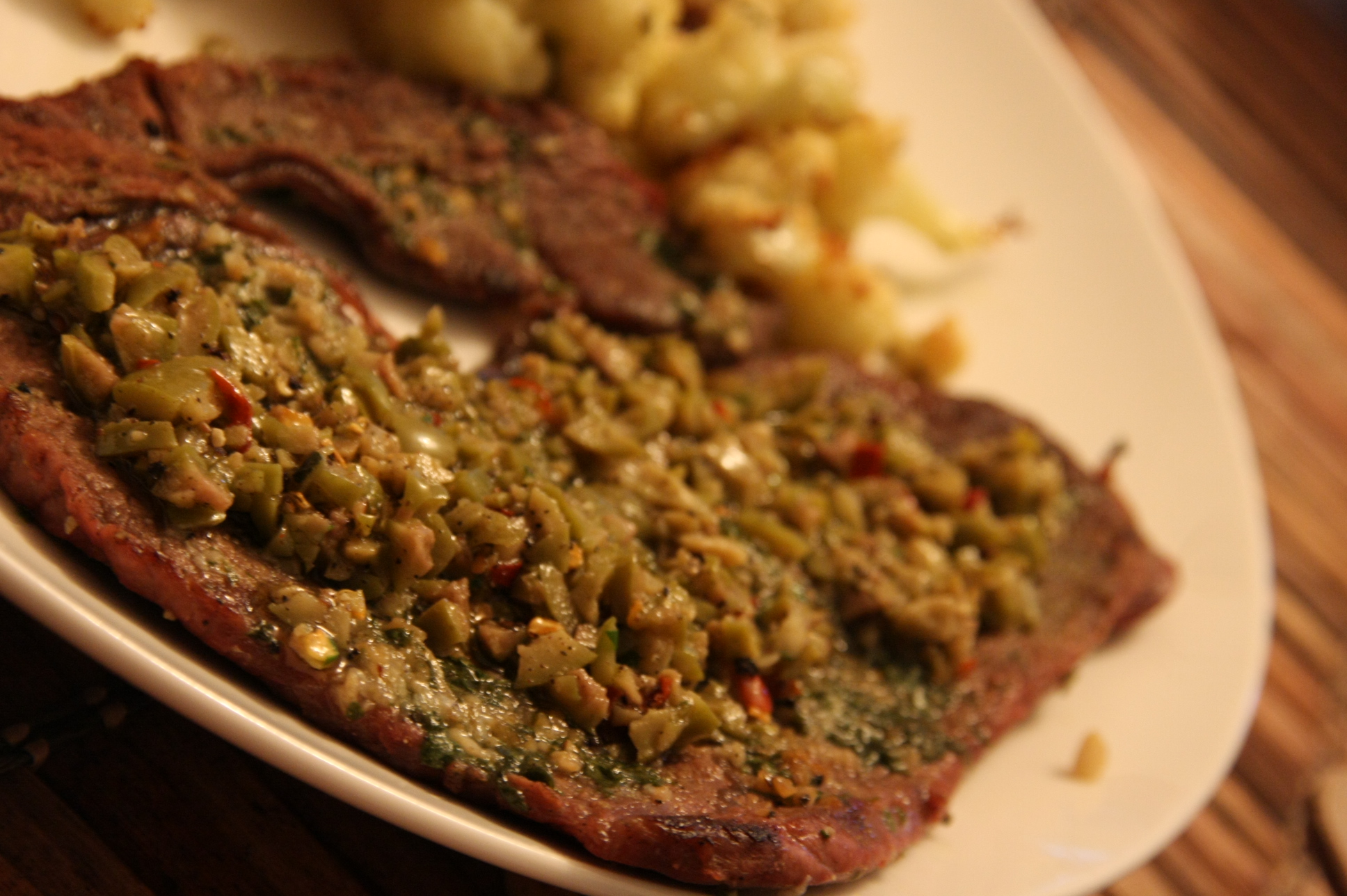 LIME-SOAKED, CUMIN-CRUSTED SKIRT STEAK