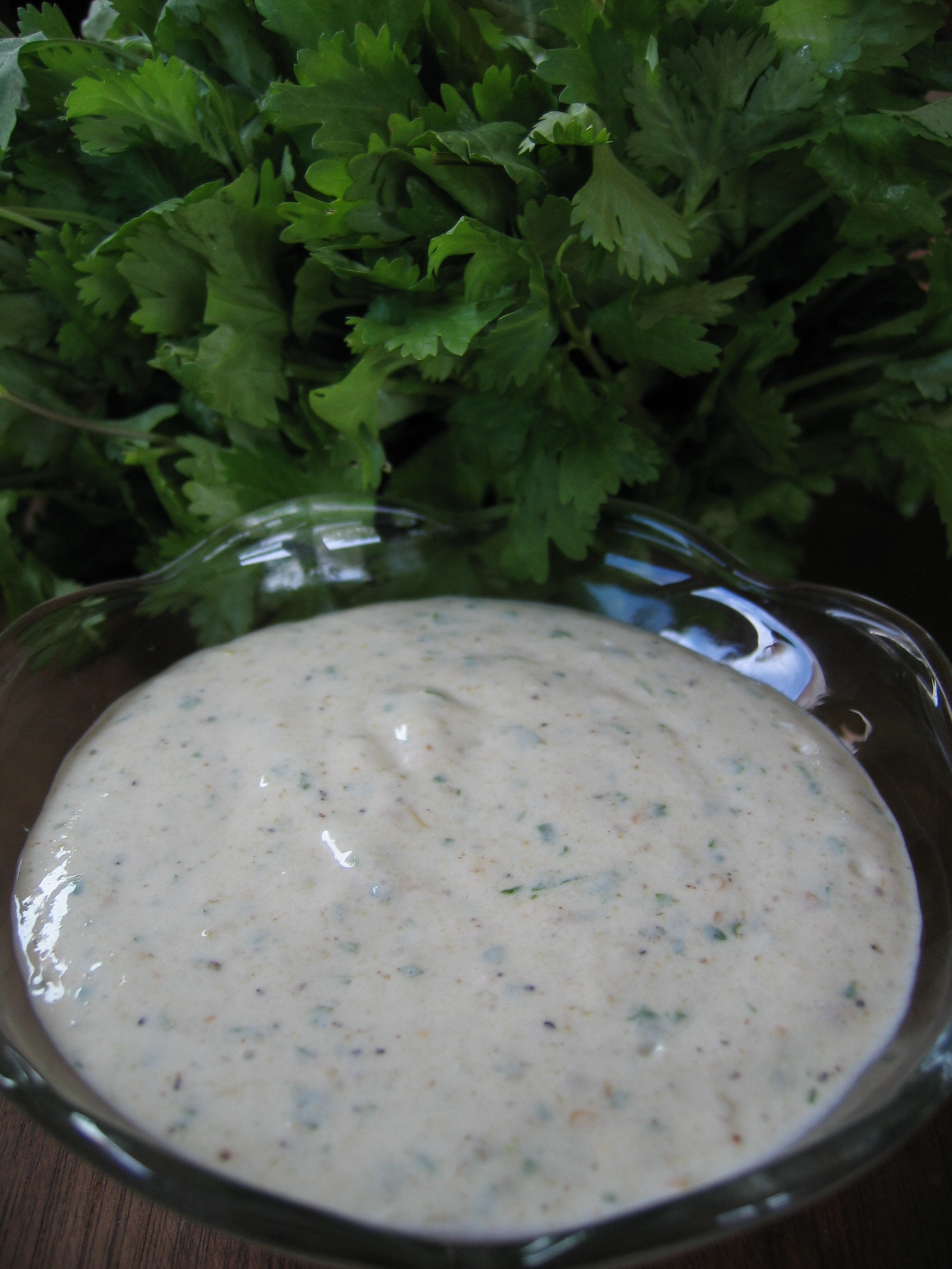 AMY'S CILANTRO CREAM SAUCE