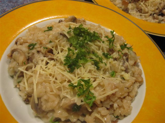 MUSHROOM RISOTTO