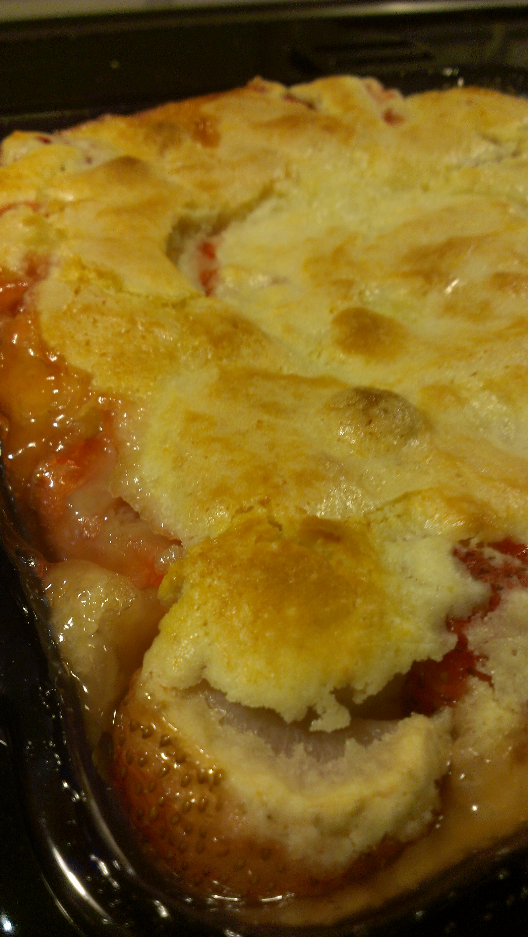 FRESH STRAWBERRY COBBLER CAKE FRESH STRAWBERRY COBBLER CAKE