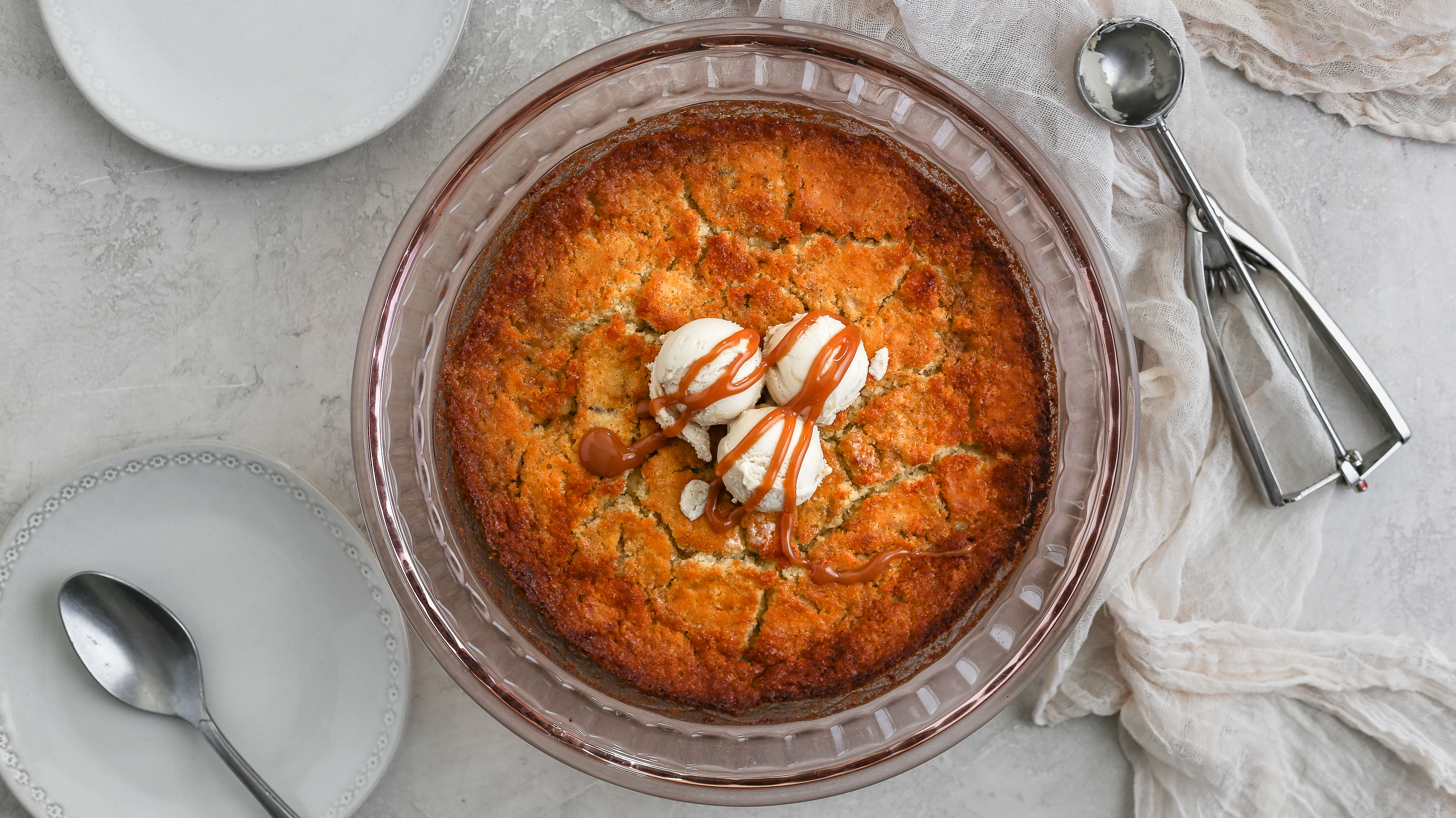 Bill's Banana Caramel Self-Saucing Pudding