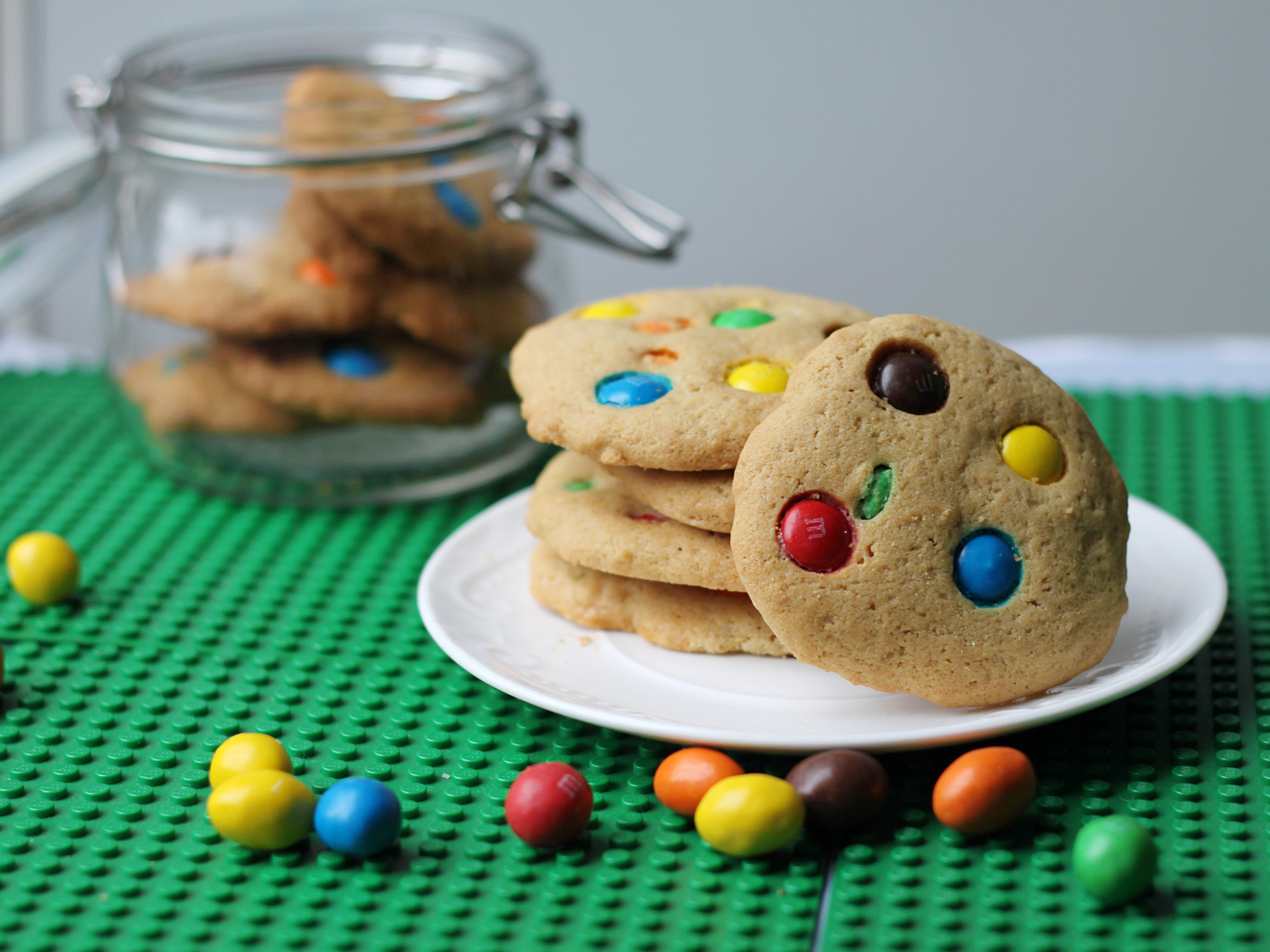 ❄ How To Make M & M COOKIES