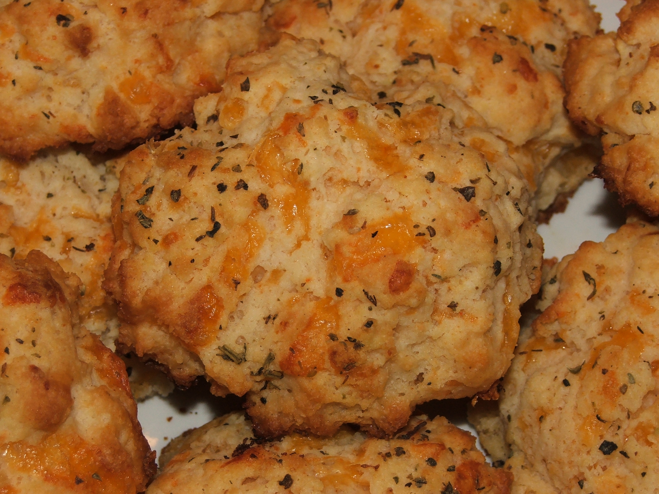 MY OWN BEST CHEDDAR DROP BISCUITS