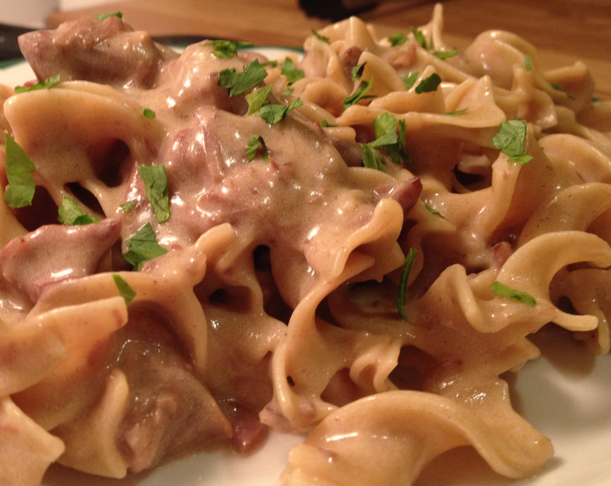 EASY BEEF STROGANOFF