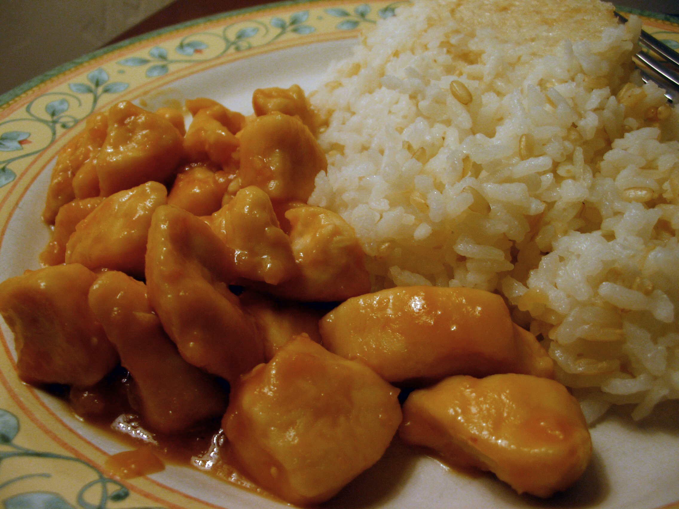 GINGER CHICKEN
