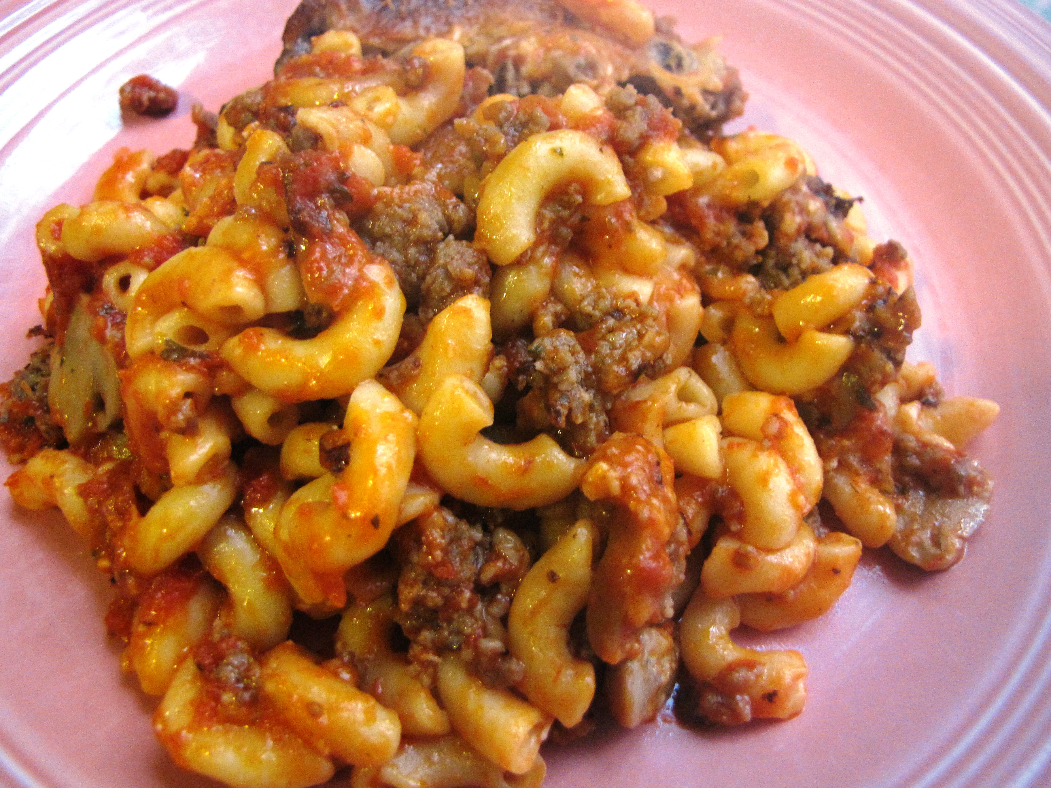 JOLEAN'S ITALIAN SAUSAGE CASSEROLE