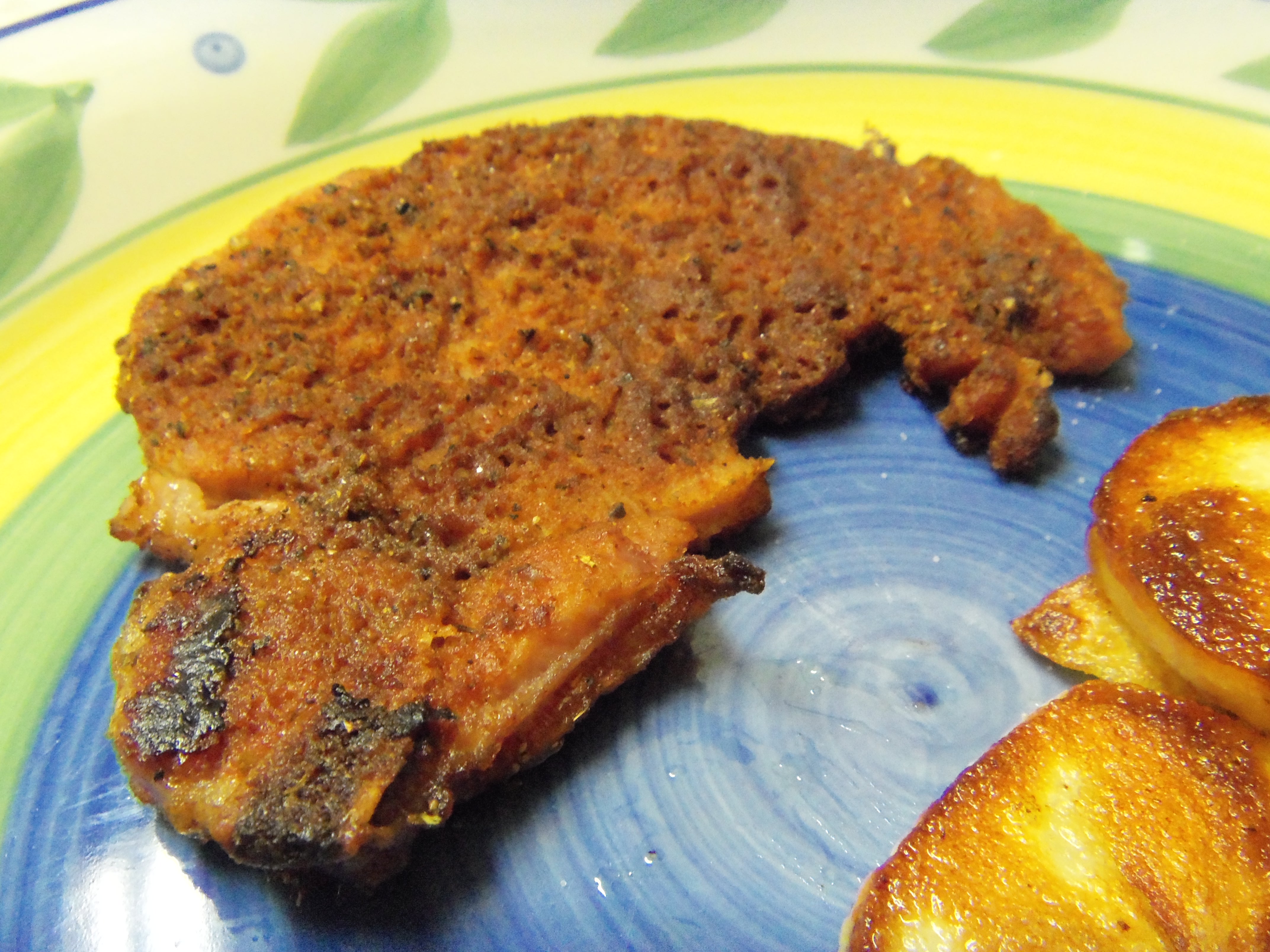 CAJUN-STYLE SPICED PORK CHOPS