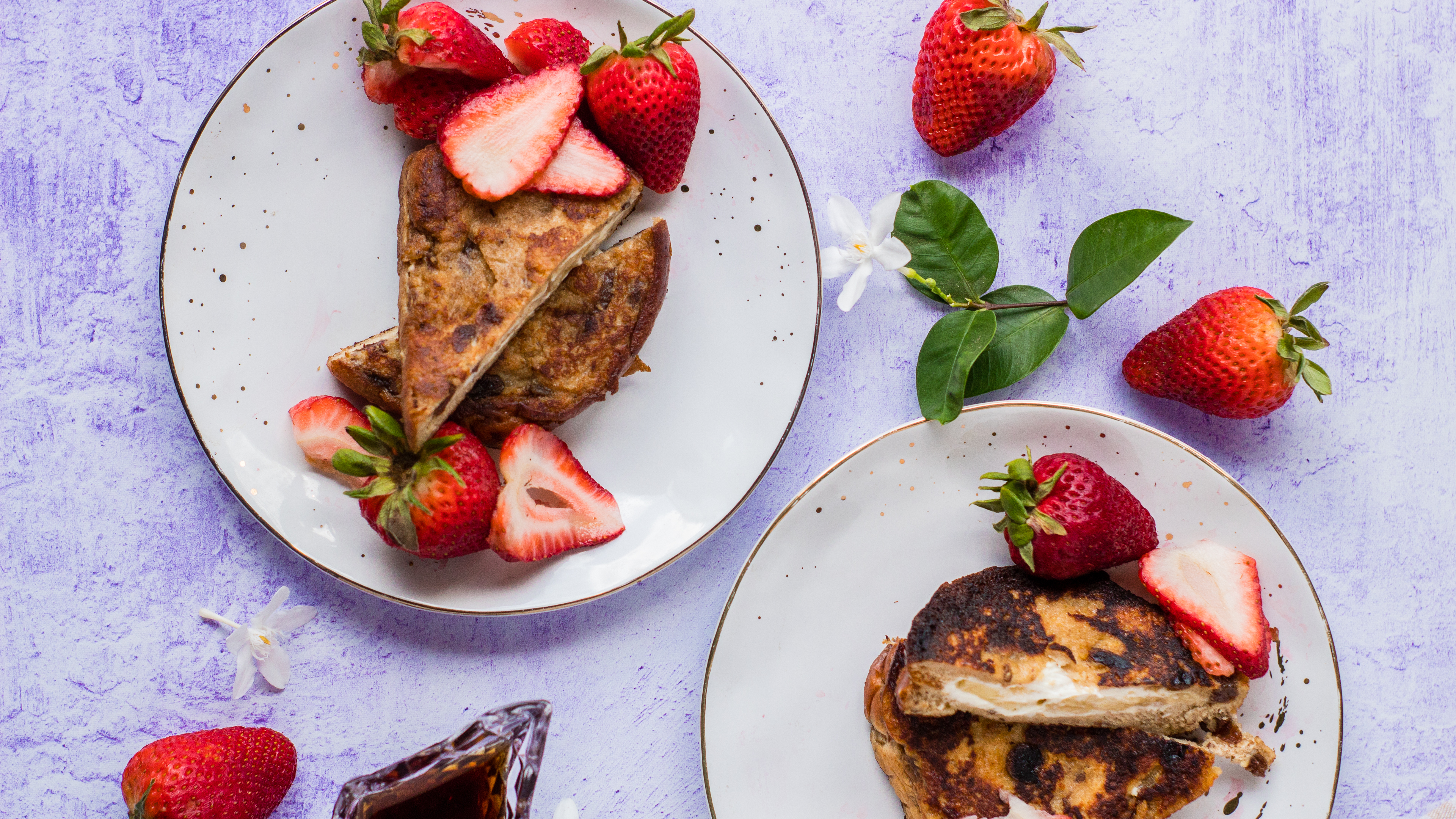 Banana-Stuffed French Toast