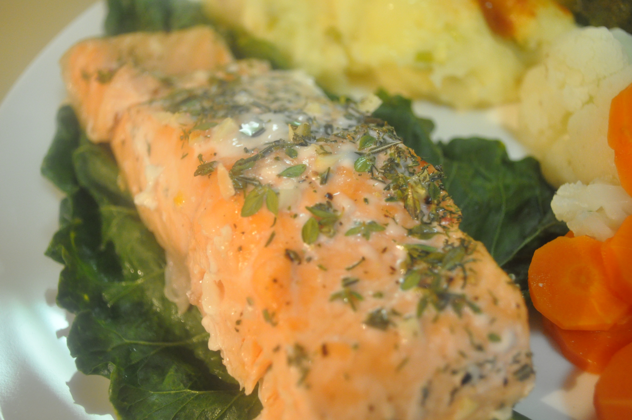 ❈ How To Make LEMON HERB SALMON