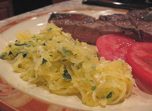 SPAGHETTI SQUASH SAUTE