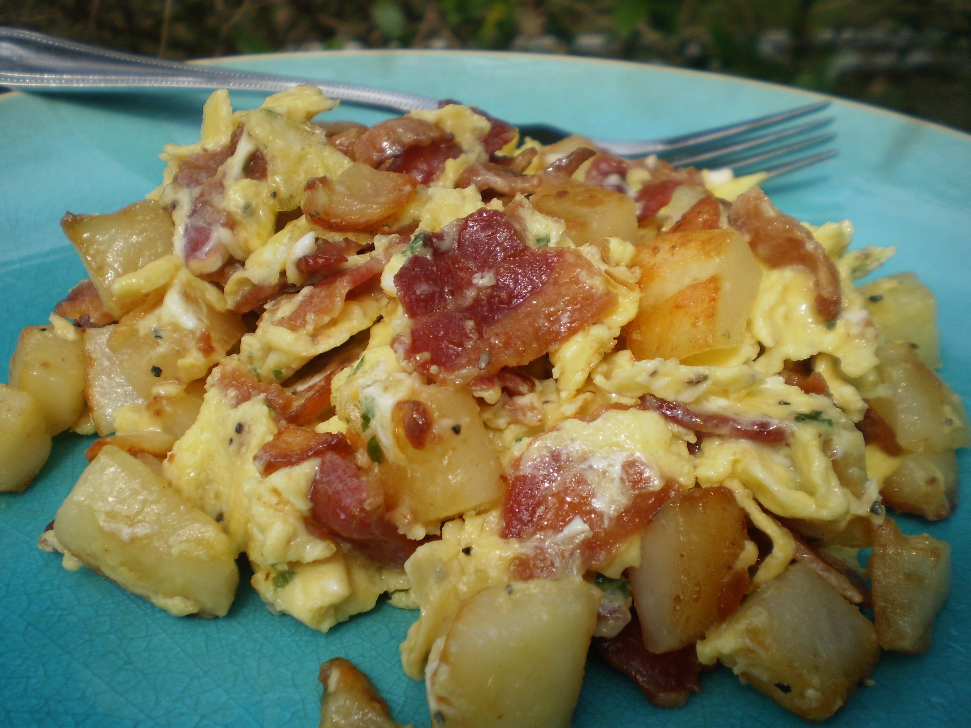 CAMPING FARMERS BREAKFAST